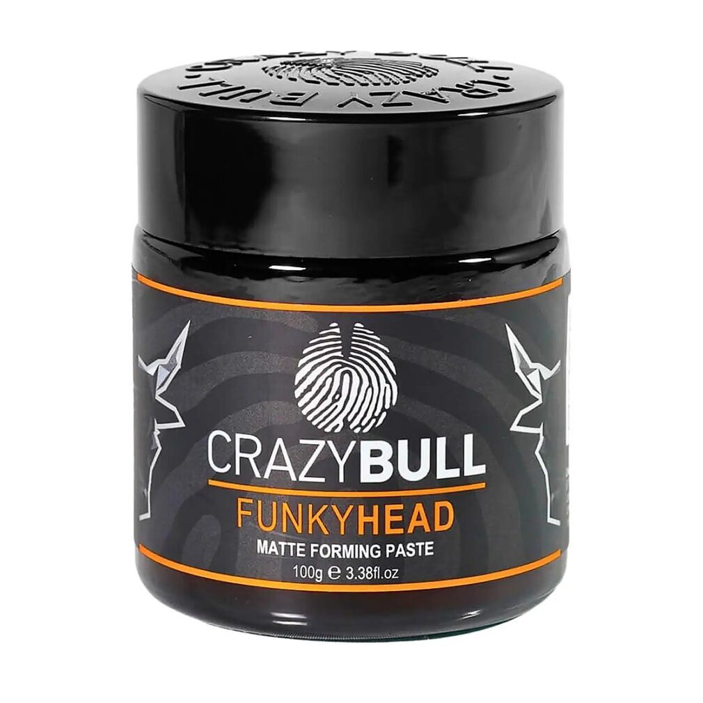 Haarwachs CrazyBull Funky Head Matte Formpaste