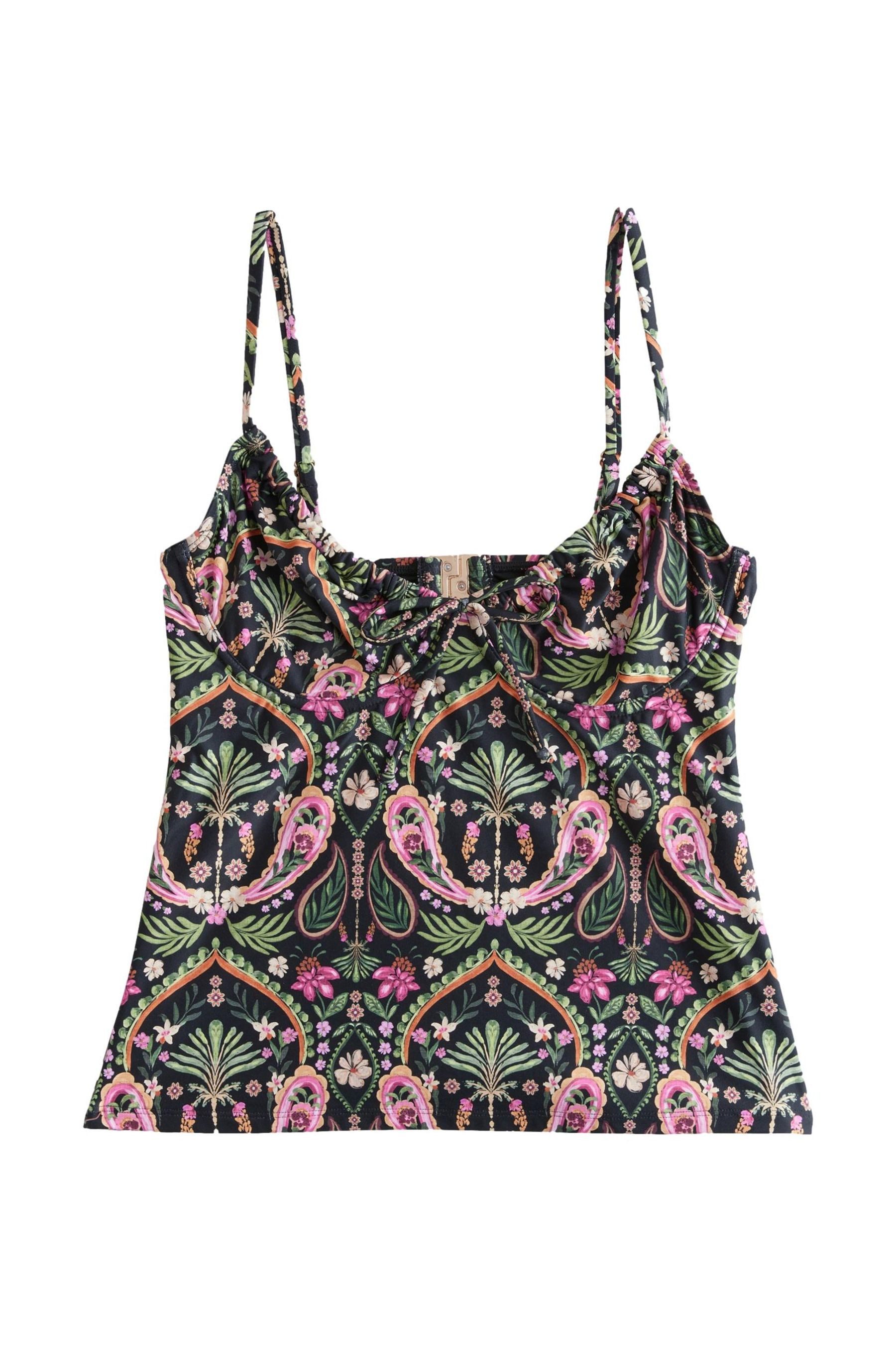 Next Tankini-Top Unwattiertes Tankinioberteil mit Bügel günstig online kaufen