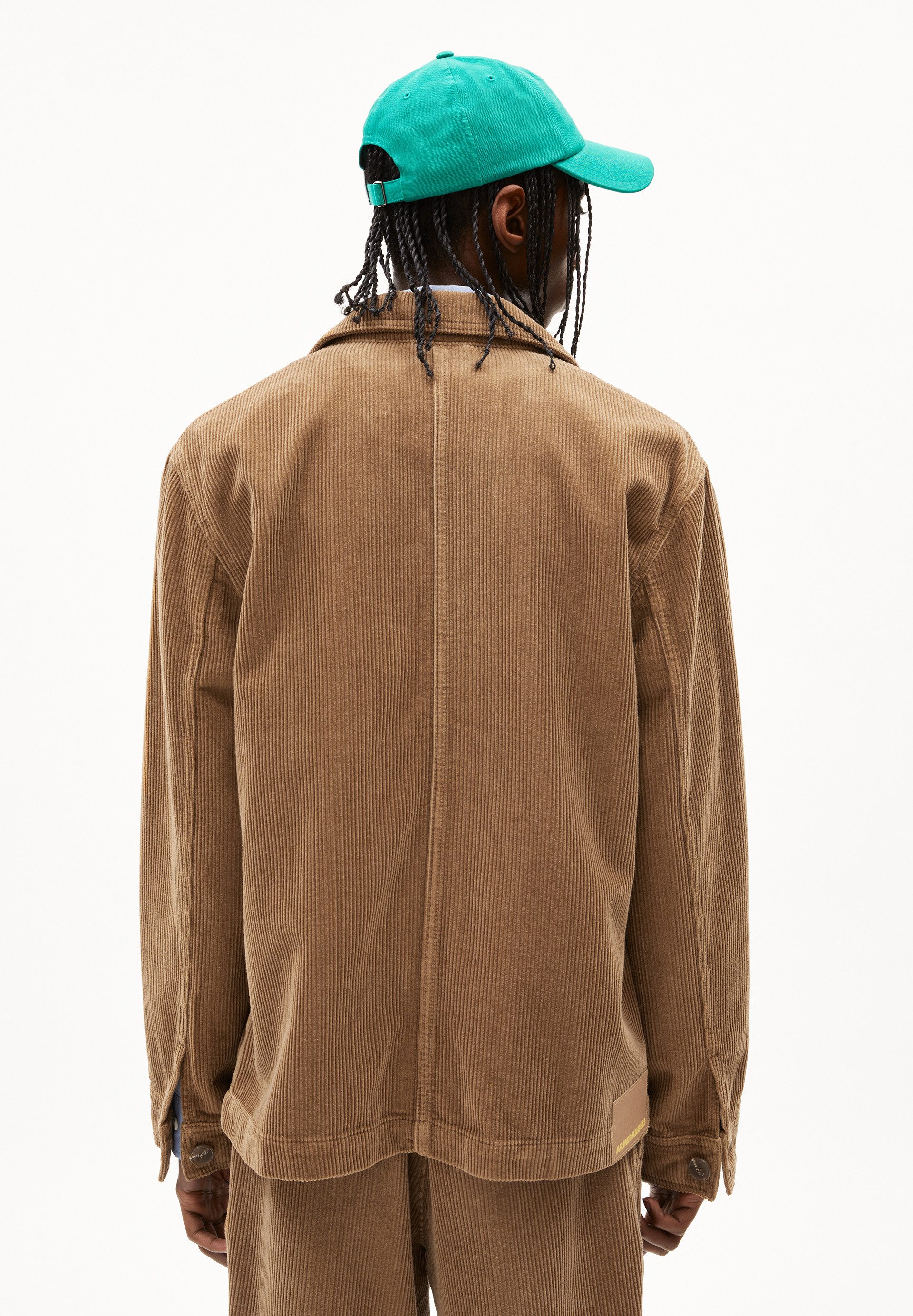 Armedangels Hemdjacke AVAAN Cord Overshirt aus Bio-Baumwoll Mix Regular Fit