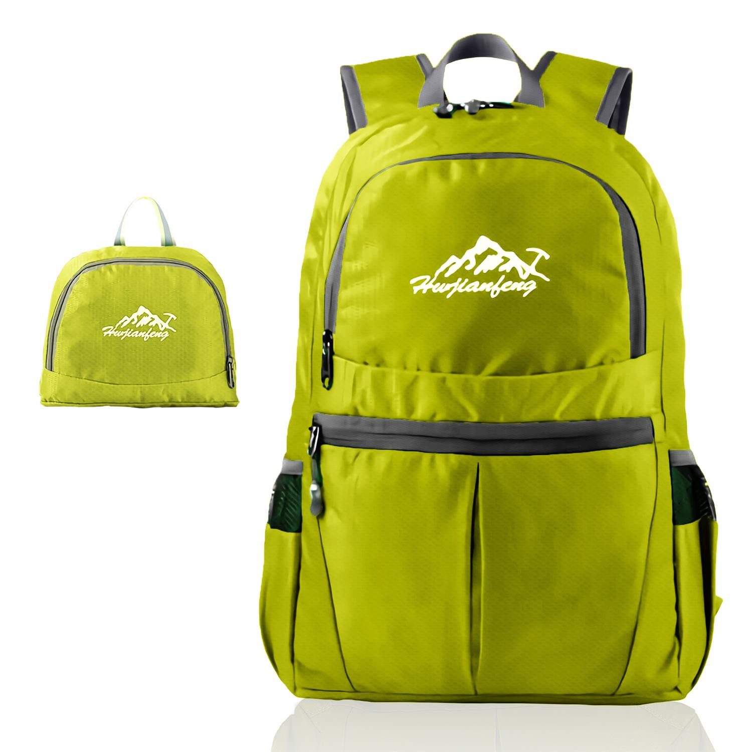 Intirilife Tagesrucksack (Faltbarer Rucksack Ultraleicht in Limette, 1-tlg) günstig online kaufen