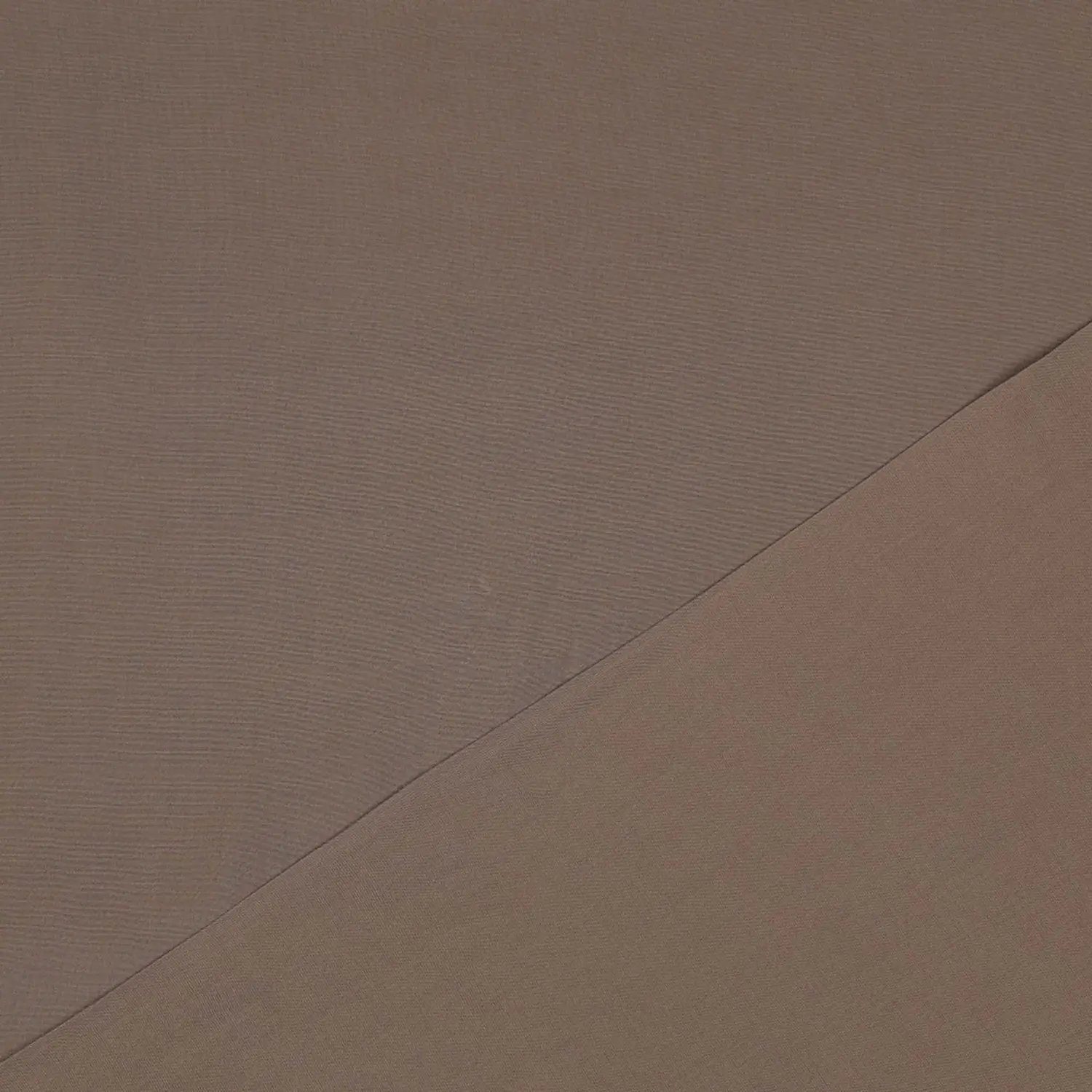 Stofferia Stoff Viskose Stoff Uni Taupe, Meterware