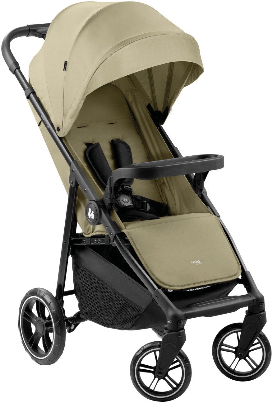 Hauck Kinder-Buggy Shop N Care, Olive, bis 22 kg belastbar, kompatibel mit Babyschale