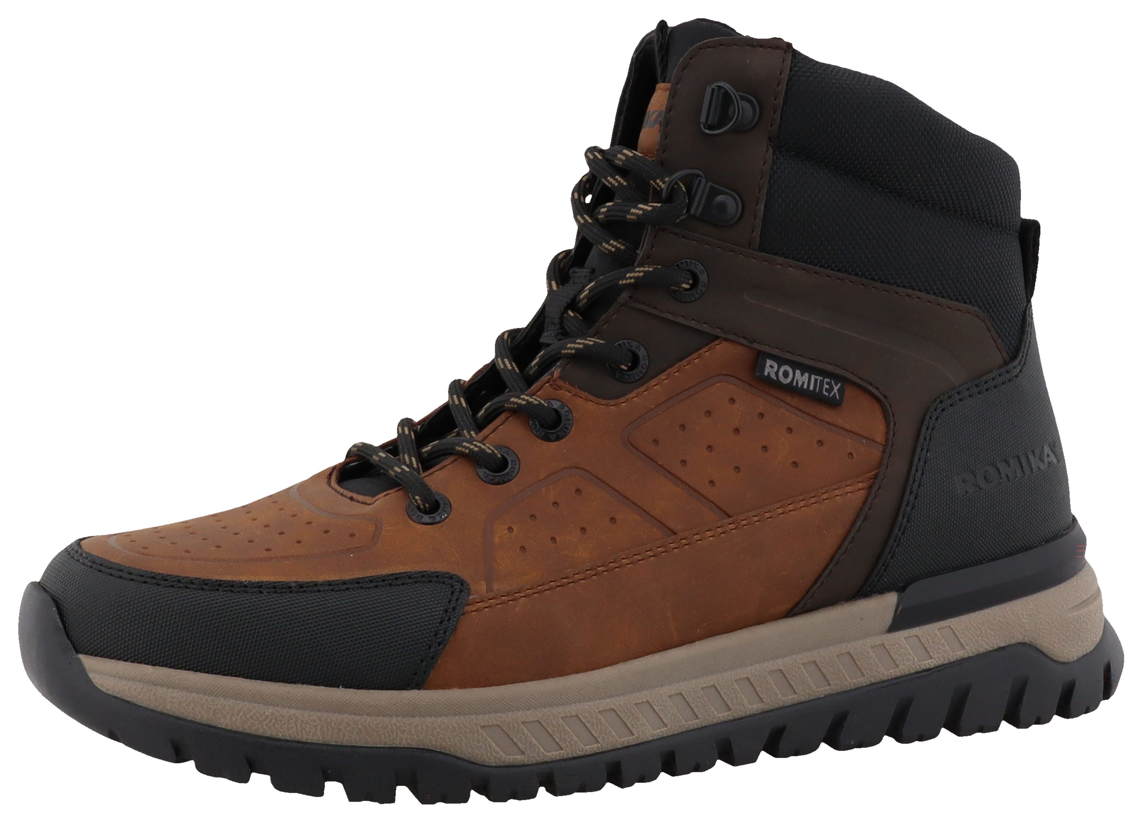 Romika Winterboots Schnürboots, Trekkingstiefel mit Reißverschluss