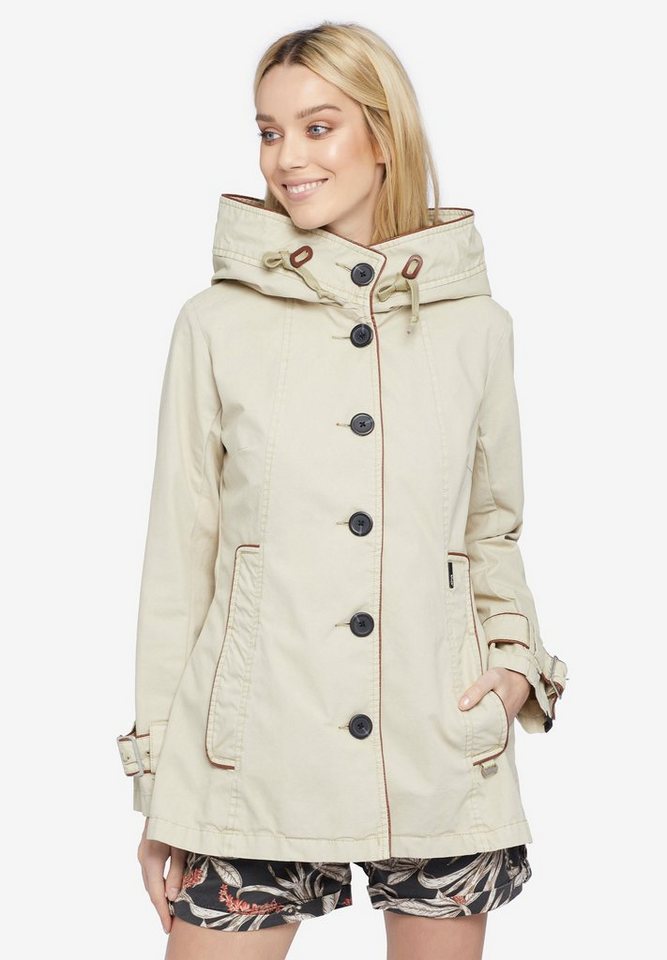 khujo Cabanjacke »NUYDED2« mit großer Kapuze khujo Cabanjacke »NUYDED2« mit großer Kapuze