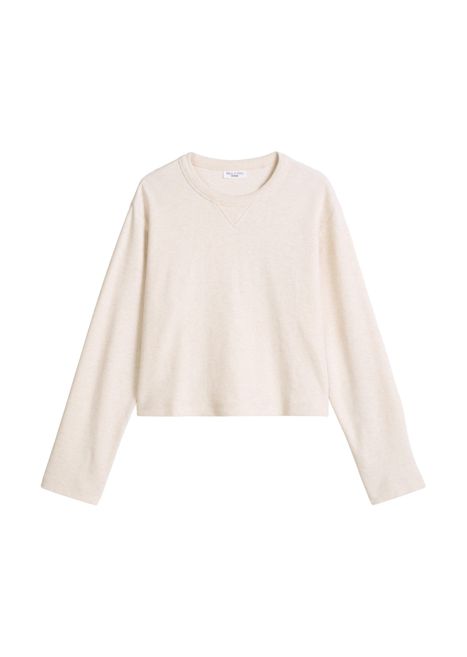 Langarmshirt aus Heavy Jersey