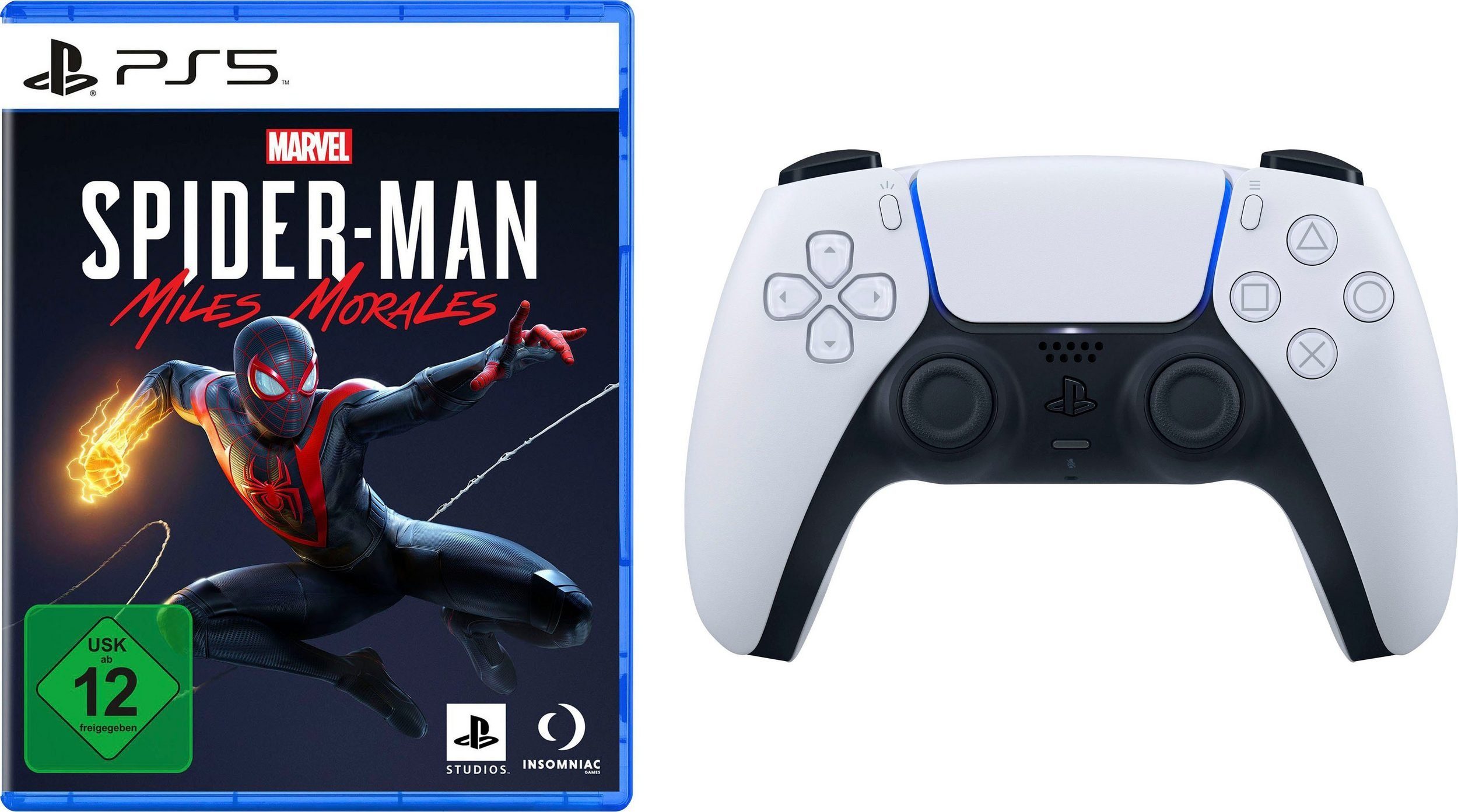 PlayStation 5 Controller inkl. Marvel's Spider-Man: Miles Morales PlayStation 5