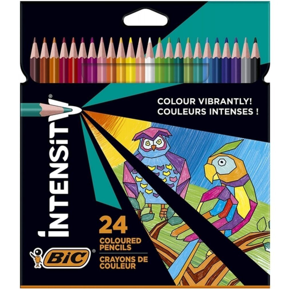 BIC Buntstift 24 INTENSITY Кольорові олівці farbsortiert