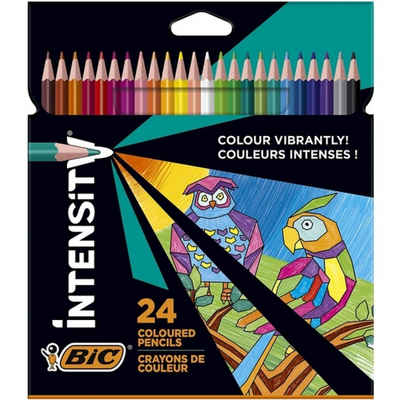 BIC Buntstift 24 INTENSITY Buntstifte farbsortiert