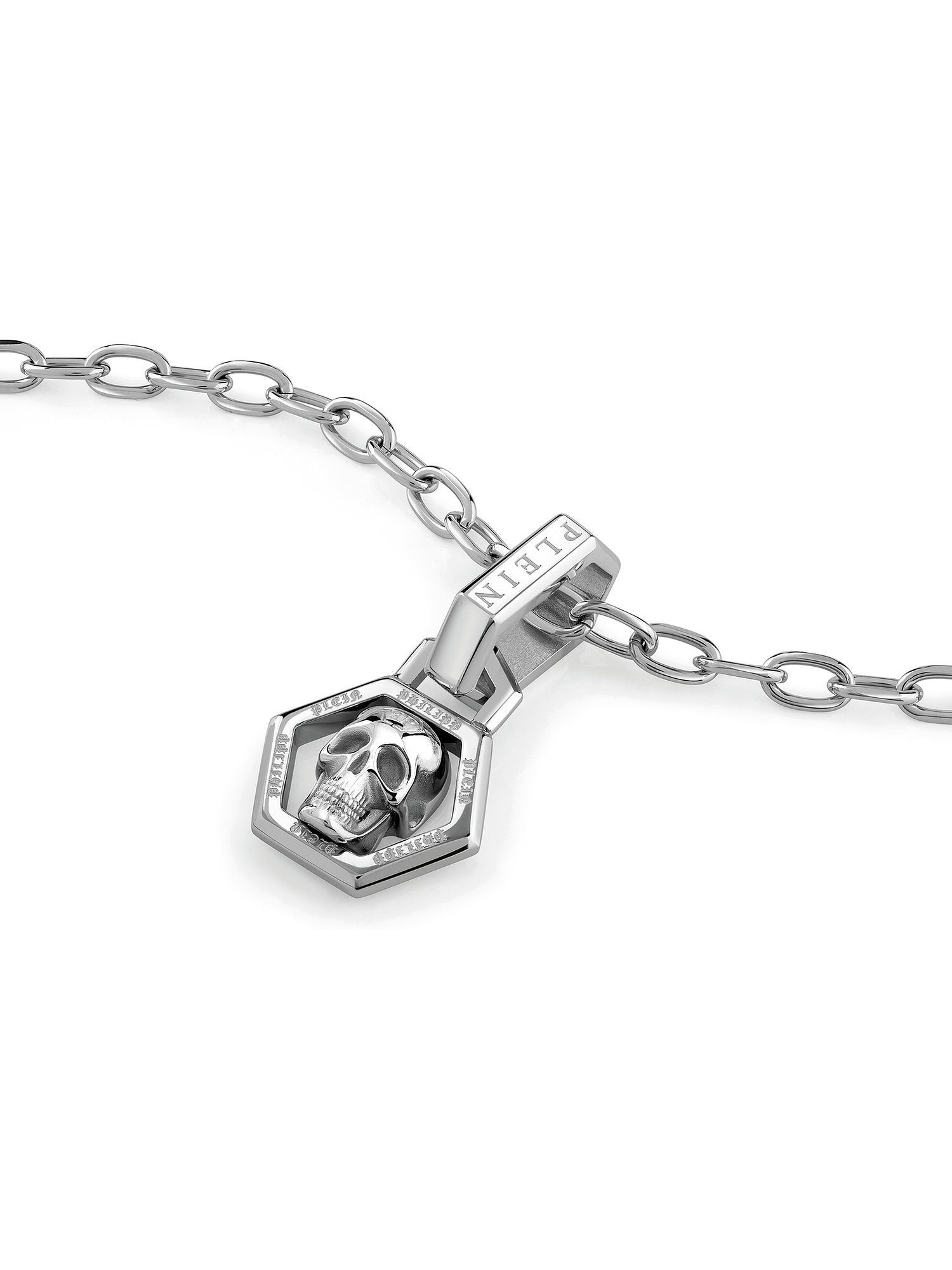 PHILIPP PLEIN Collier Philipp Plein Herren-Kette Edelstahl, recycelt