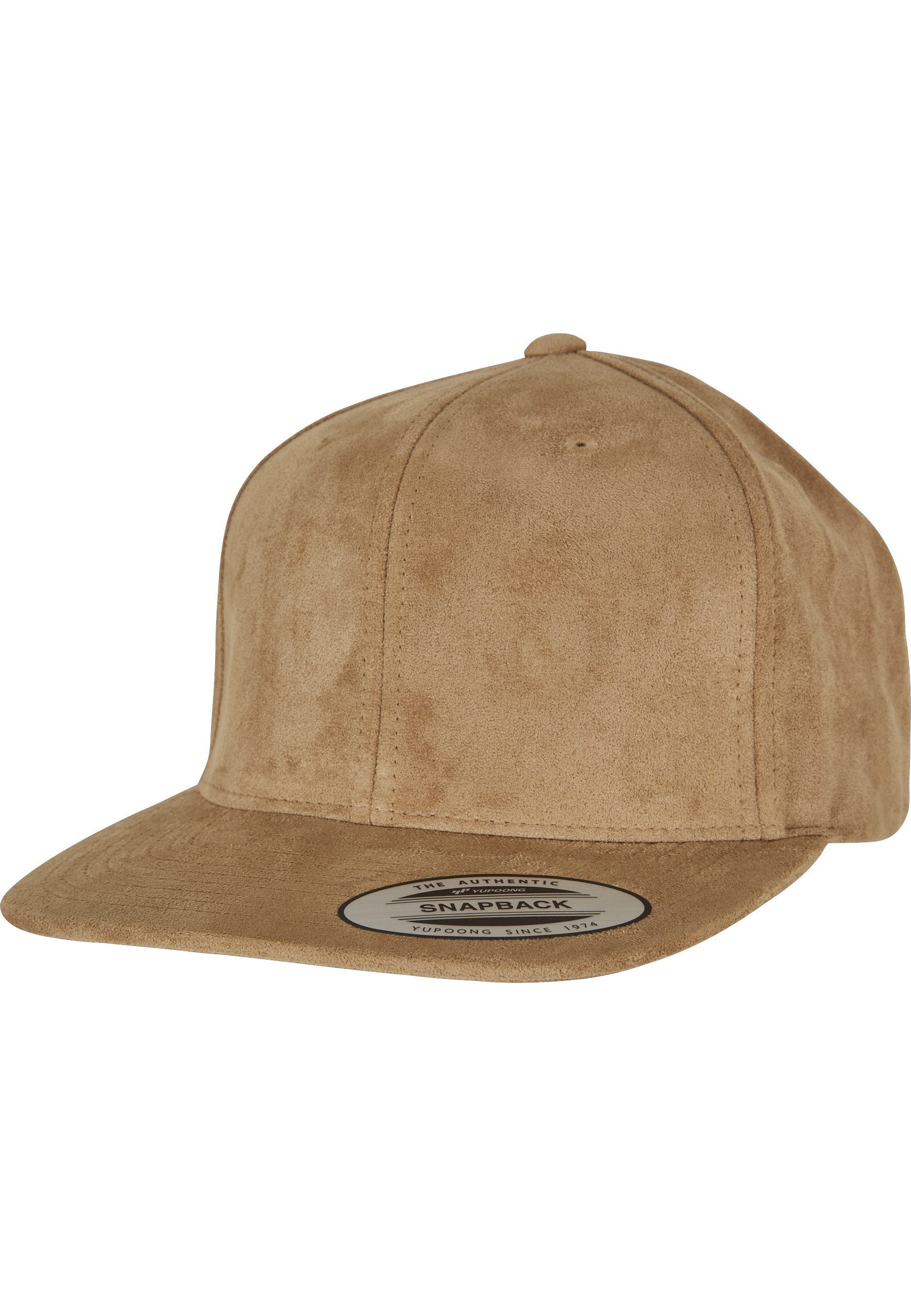Flexfit Snapback Cap Flexfit Unisex Suede Leather Snapback