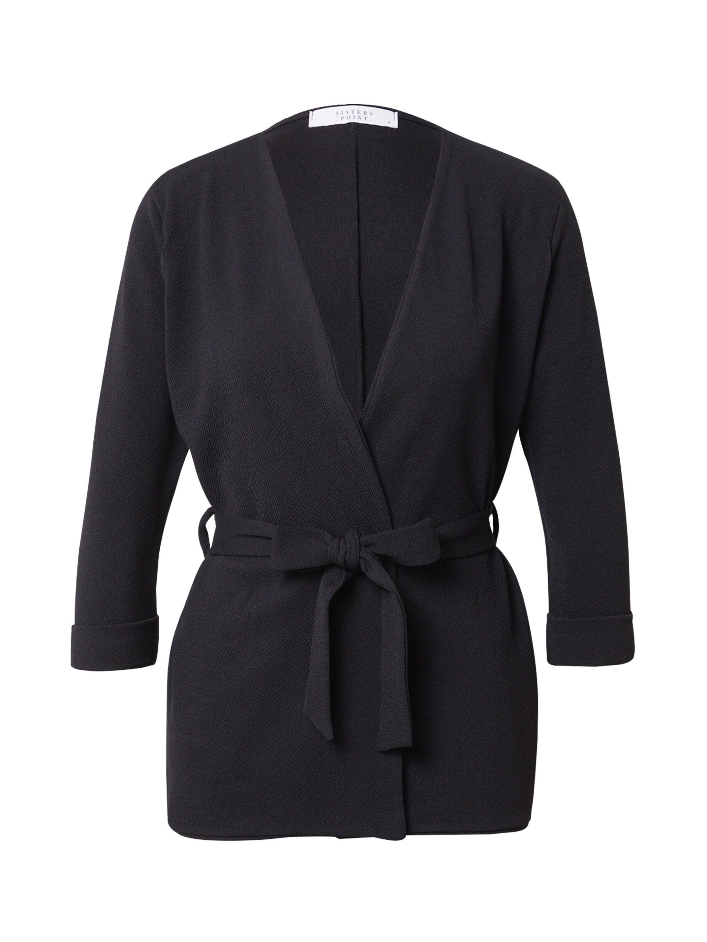 Sisters Point Kurzblazer CADDY (1-tlg) Wickel-Design günstig online kaufen
