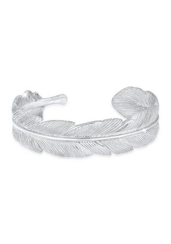 ELLI Браслет »Armreif Bangle Feder Bo...