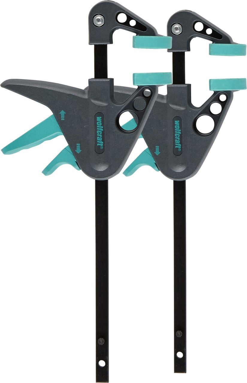 Wolfcraft Klemmzwinge Wolfcraft Einhandzwinge EHZ 40-110 2 Stück