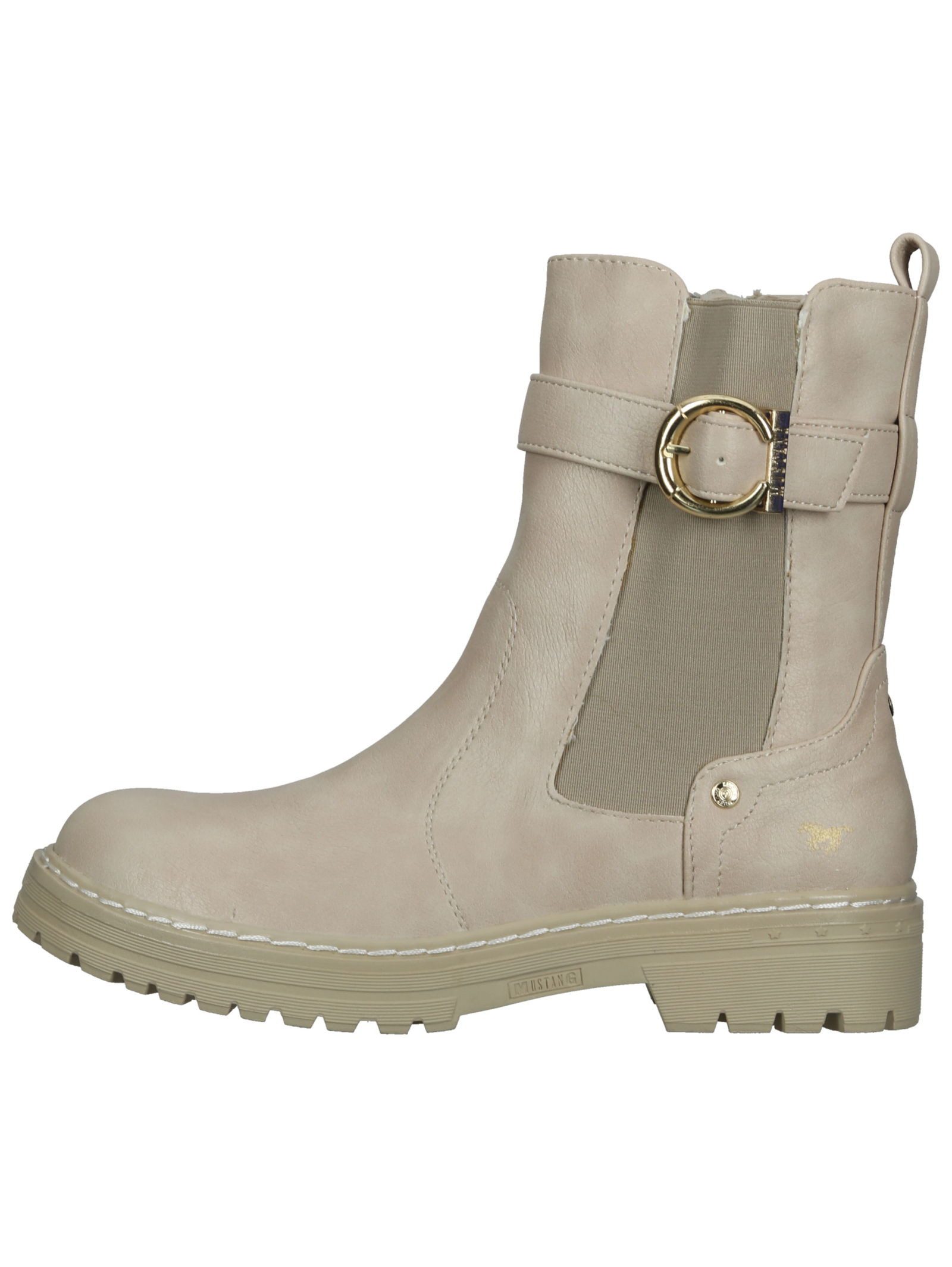 MUSTANG Stiefelette Lederimitat . Schnürstiefelette