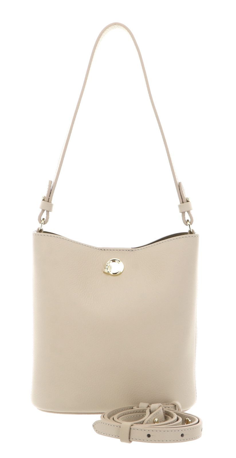 COCCINELLE Umhängetasche Mini Bag Double Grainy Leather, aus echtem Leder