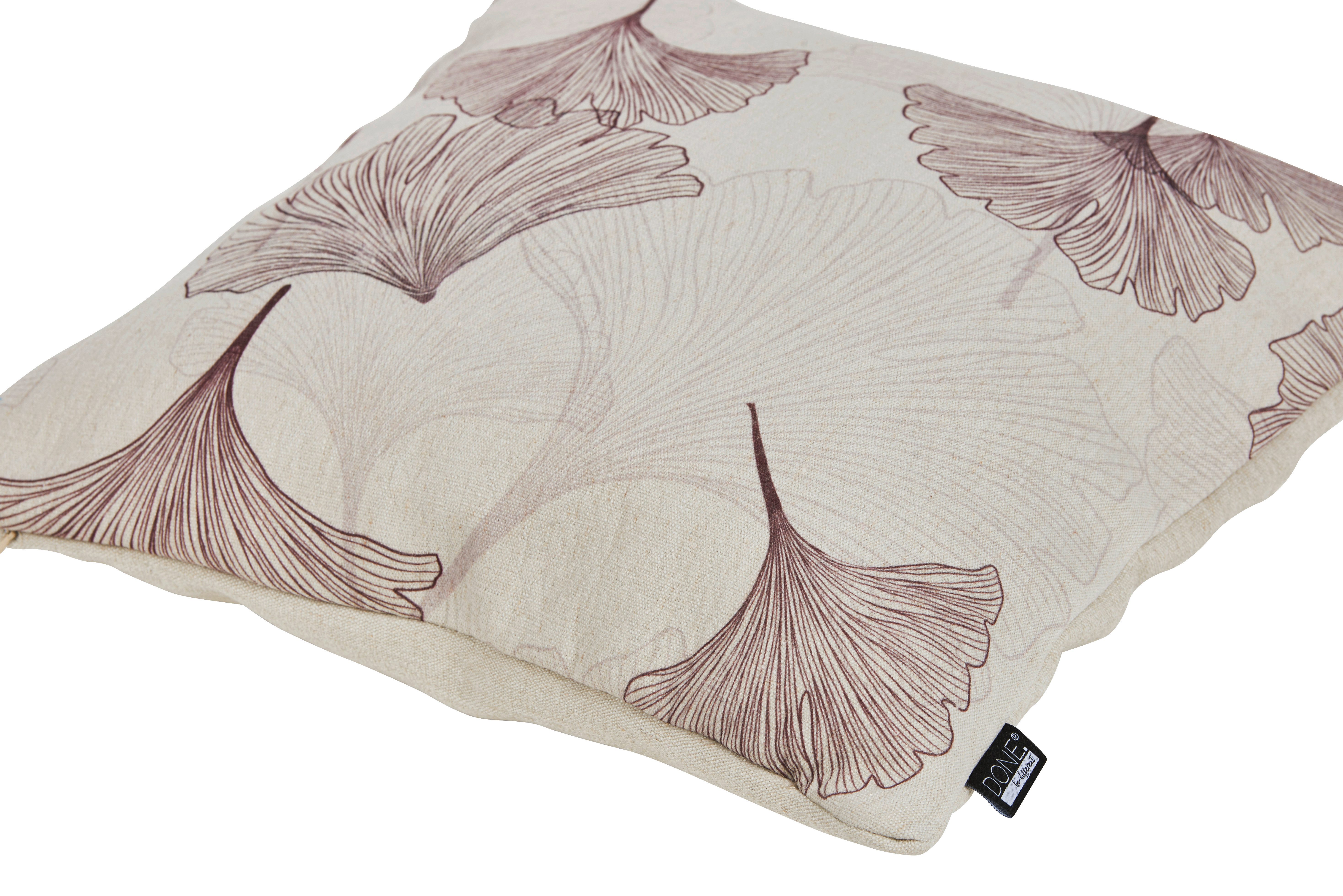 done.® Dekokissen GINKGO, Bedruckt