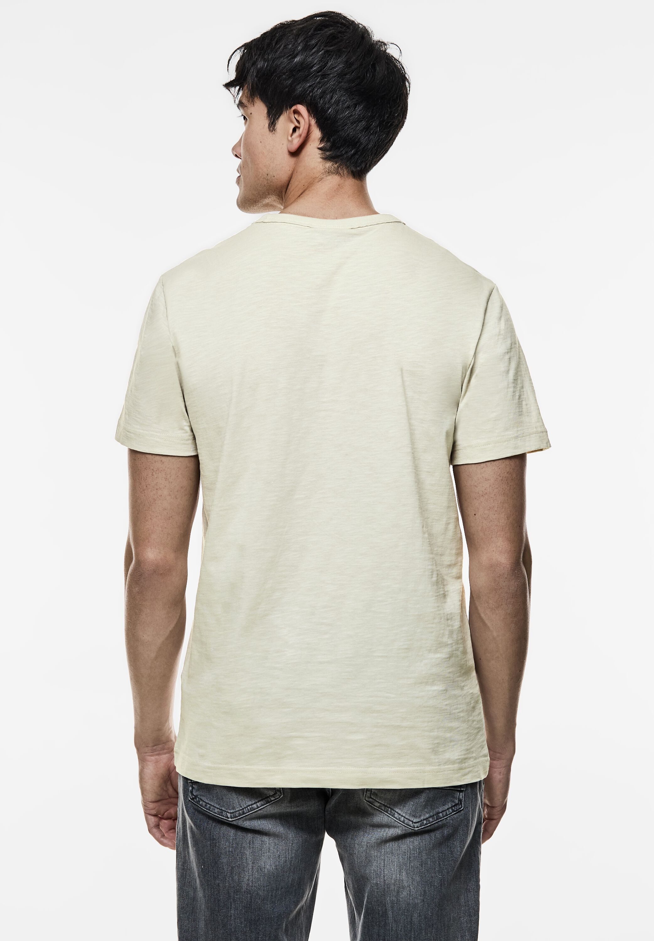 STREET ONE MEN T-Shirt aus reiner günstig online kaufen