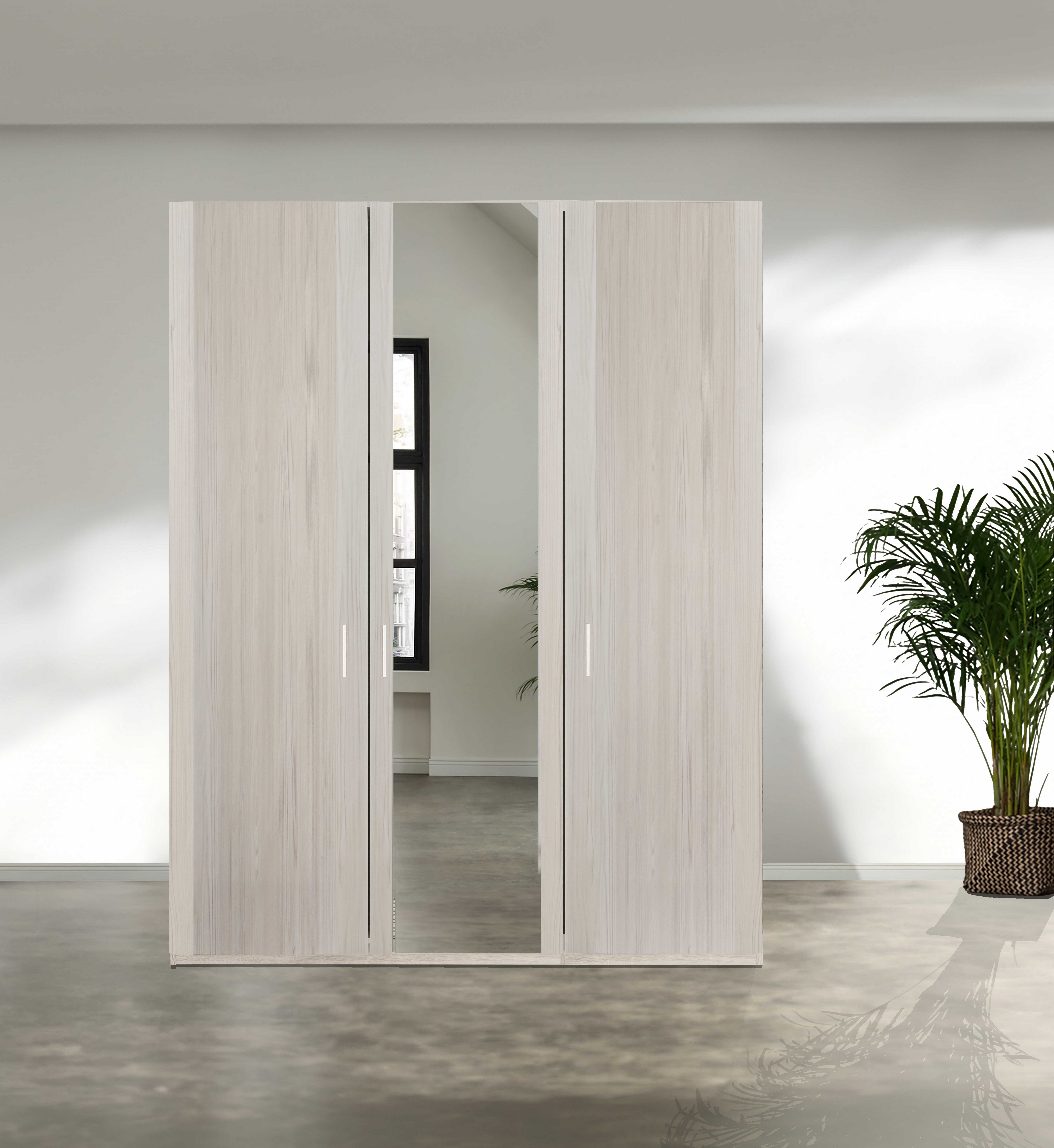 WIEMANN Drehtürenschrank Bern hochwertige Beschläge inkl. Türdämpfung