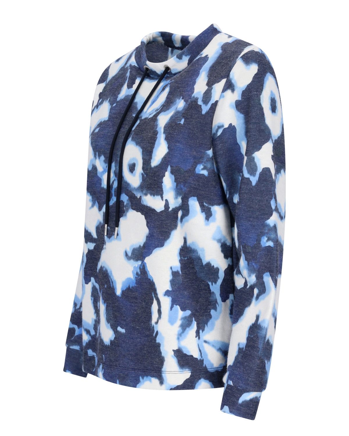 Hajo Sweatshirt Sweatshirt Batikdruck