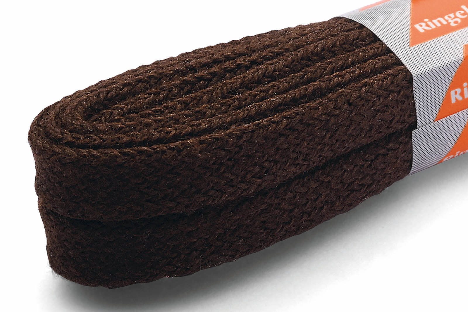 Ringelspitz Schnürsenkel - flach schmal, - Ø 5-6 mm – Vielseitig, stilvoll und hochwertig