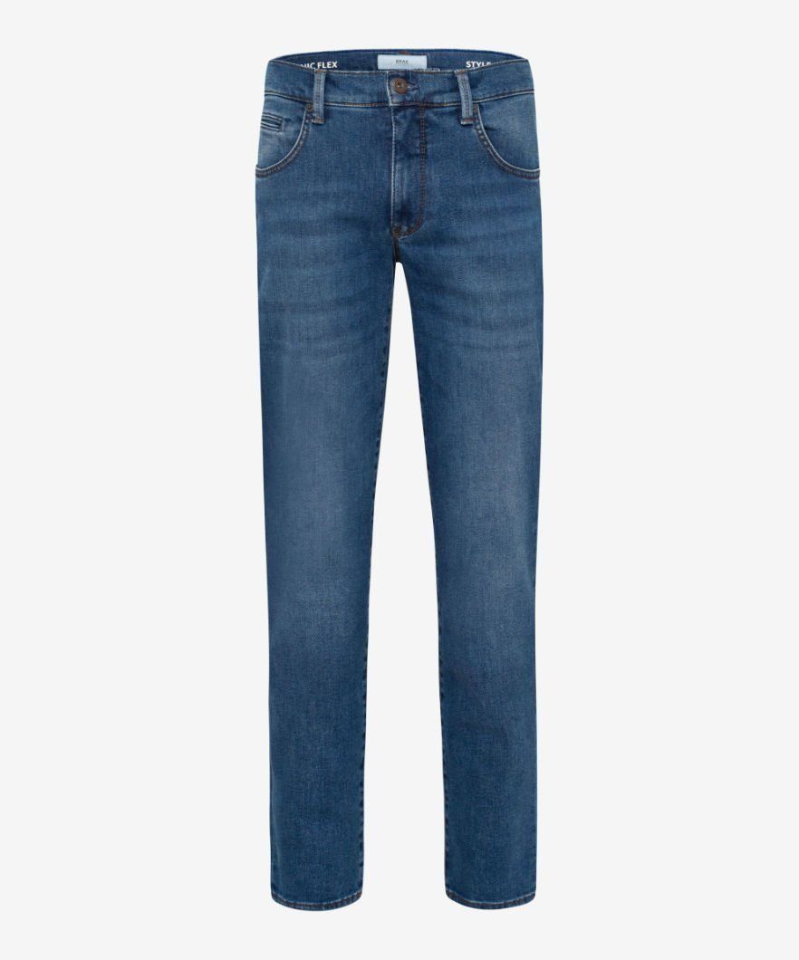 Flex Organic Denim blau Cadiz Brax 5-Pocket-Jeans