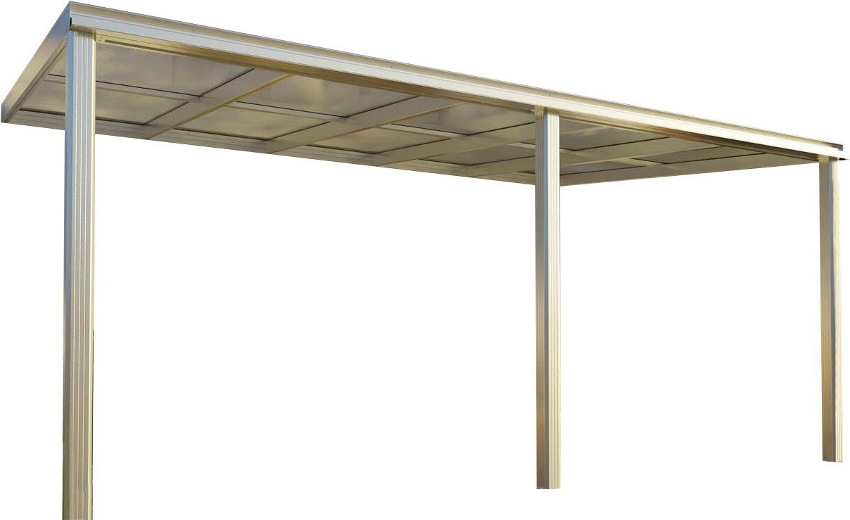 Beckmann Terrassendach Exklusiv Gr. 7, BxT: 508x321,7 cm, Bedachung Doppelstegplatten