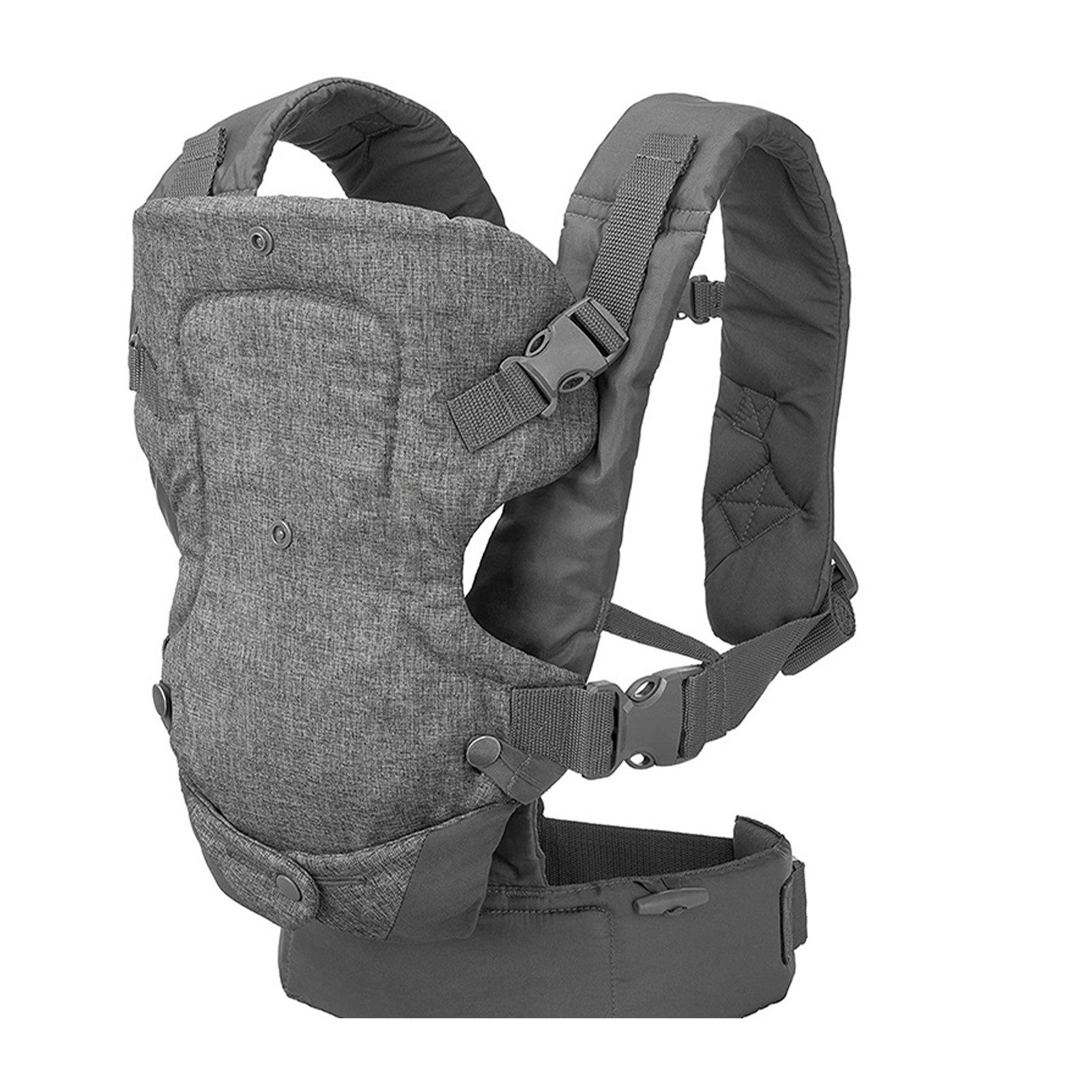 HAUSS SPOLE Bauchtrage Neugeborene mit Schultern Babytragetuch Babytrage Einstellbar (Ergonomische atmungsaktive und vielseitig verstellbare Tragehilfe, 1-tlg., gemütlich leichtgewichtig 4 Trageoptionen verstellbarer Sitz), für Neugeborene und Kleinkinder (3–36 Monate)