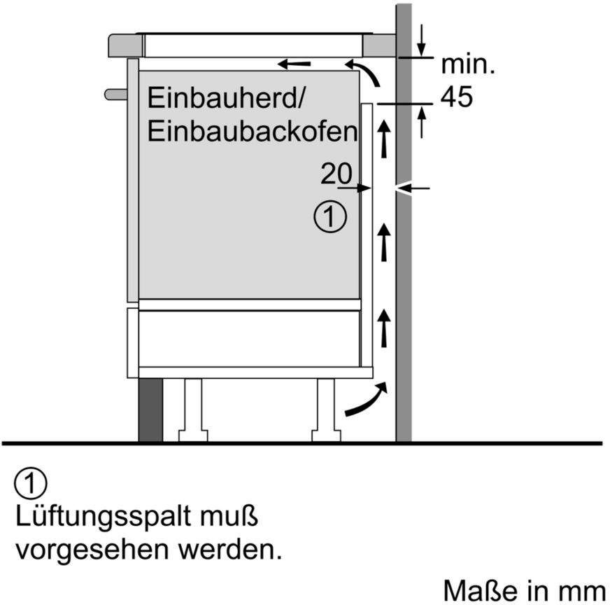 NEFF Flex-Induktions-Kochfeld von SCHOTT CERAN® N 70 T56PT60X0, mit Twist Pad® Bedienung