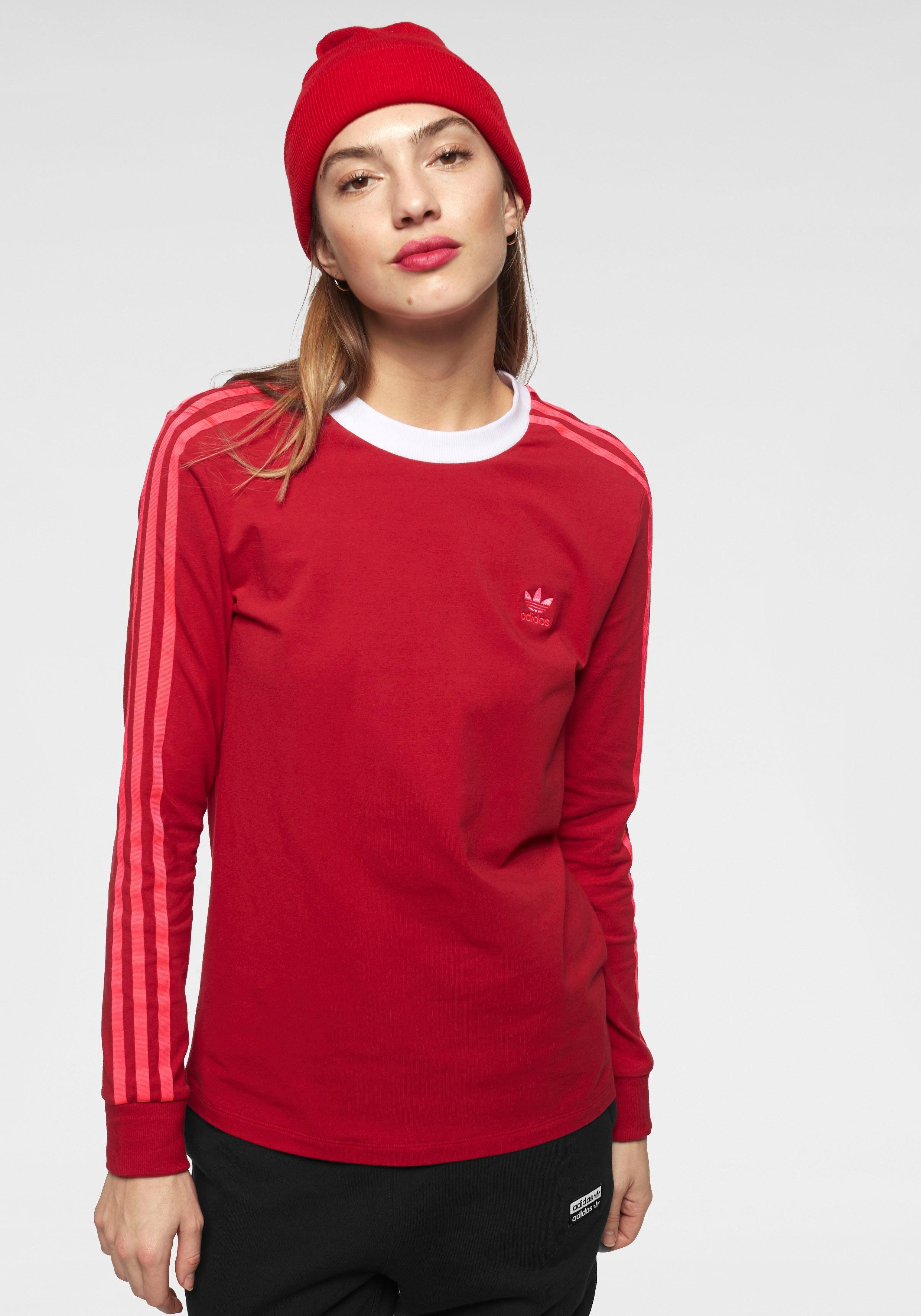adidas Originals Langarmshirt »3 STRIPES LONGSLEEVE TEE«, Rippbündchen und Kragen online kaufen | OTTO adidas Originals Langarmshirt »3 STRIPES LONGSLEEVE TEE«, Rippbündchen und Kragen online kaufen | OTTO