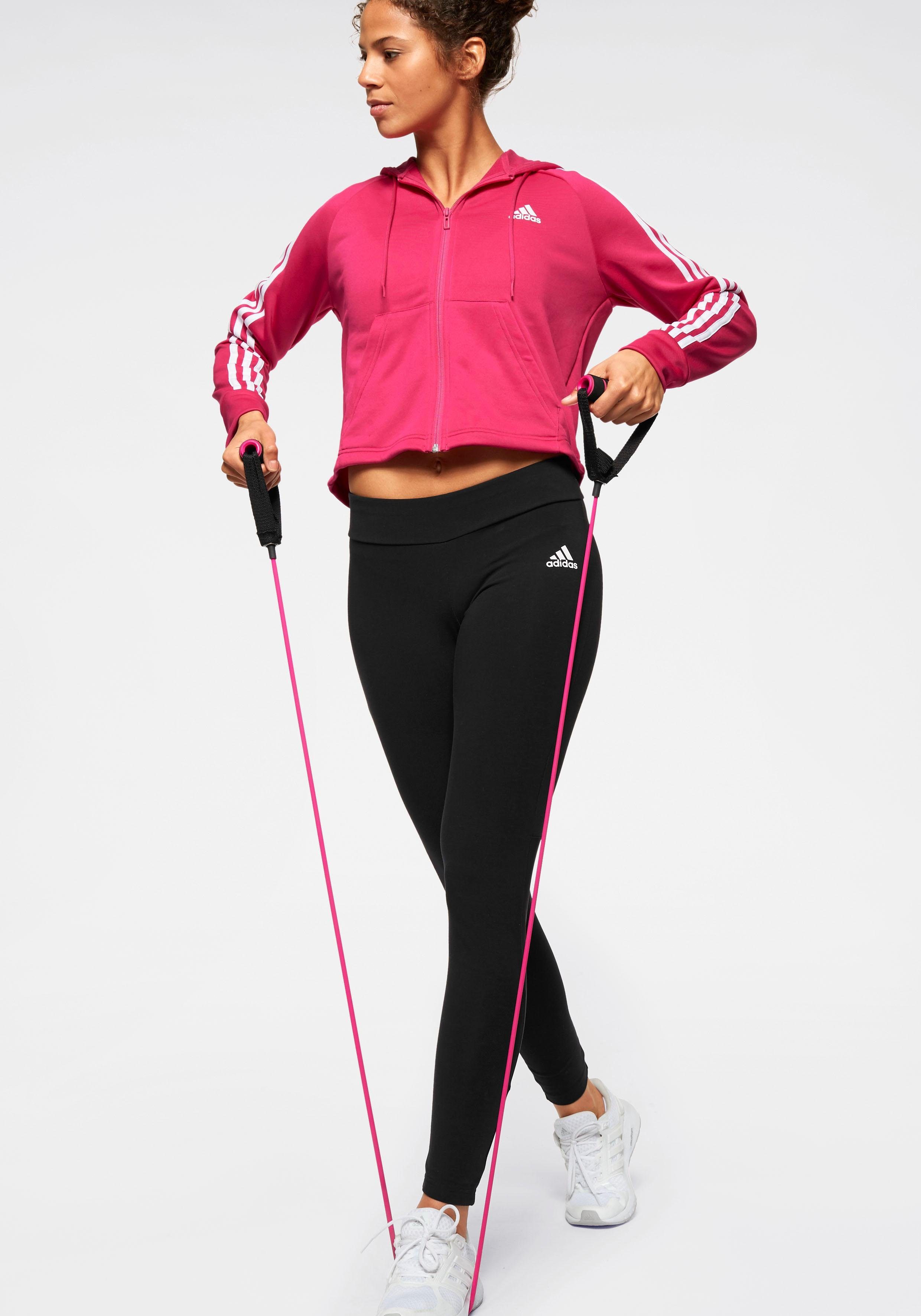 ADIDAS PERFORMANCE Sportanzug Damen, Pink Schwarz Weiß ADIDAS PERFORMANCE Sportanzug Damen, Pink Schwarz Weiß