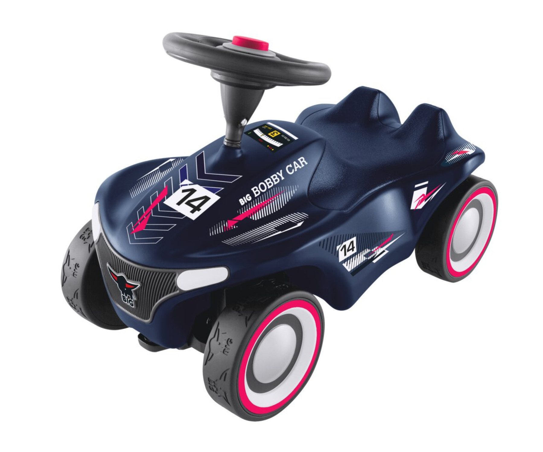 BIG Rutscherauto BIG Bobby Car Neo RS Blau, Made in Germany – Bild 2 von 5