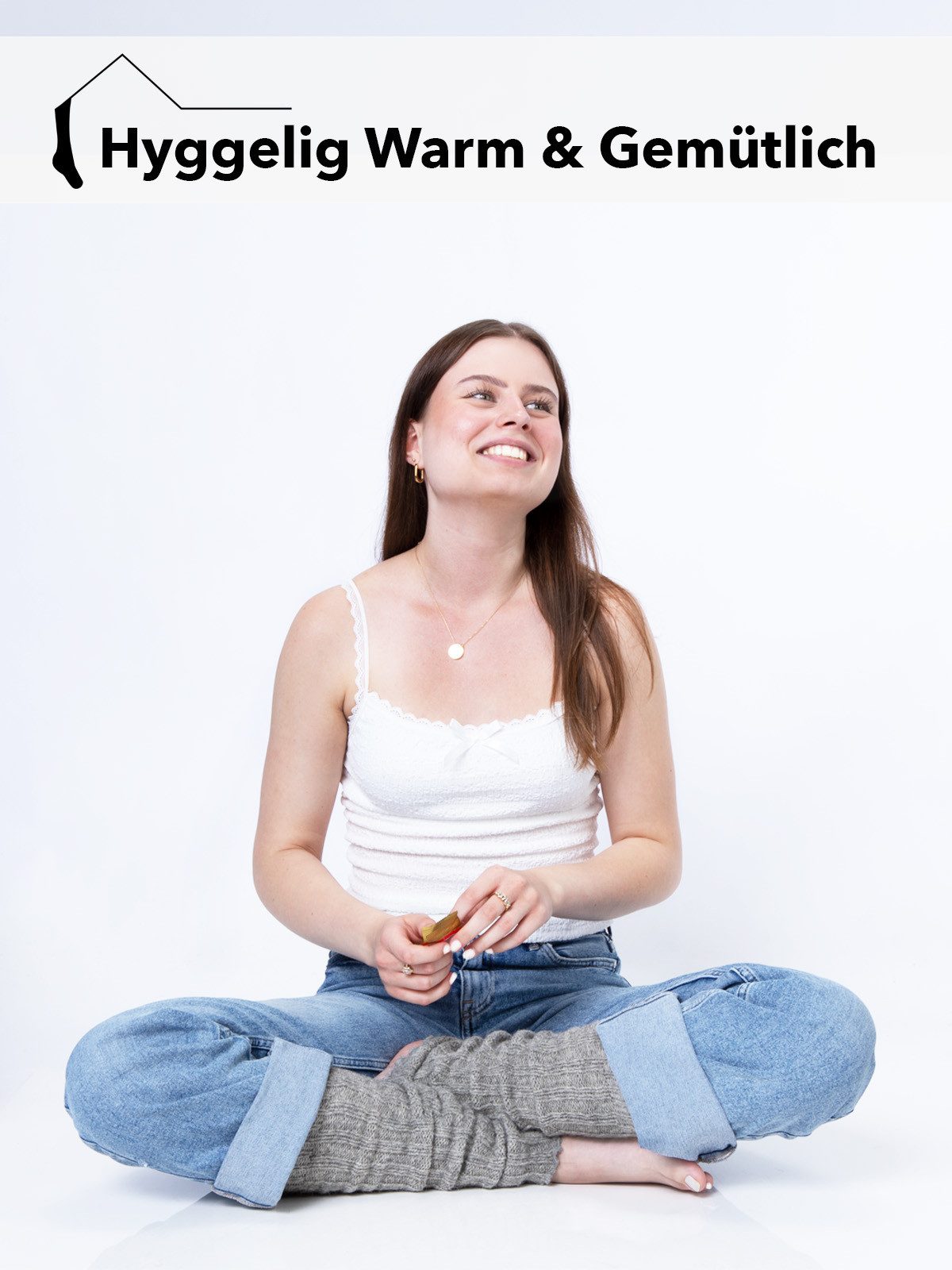 HomeOfSocks Beinstulpen 100% Wollstulpen Legwarmer mit Alpakawolle Warm 65% Wolle, 35% Alpakawolle Tragekomfort Höhe verstellbar