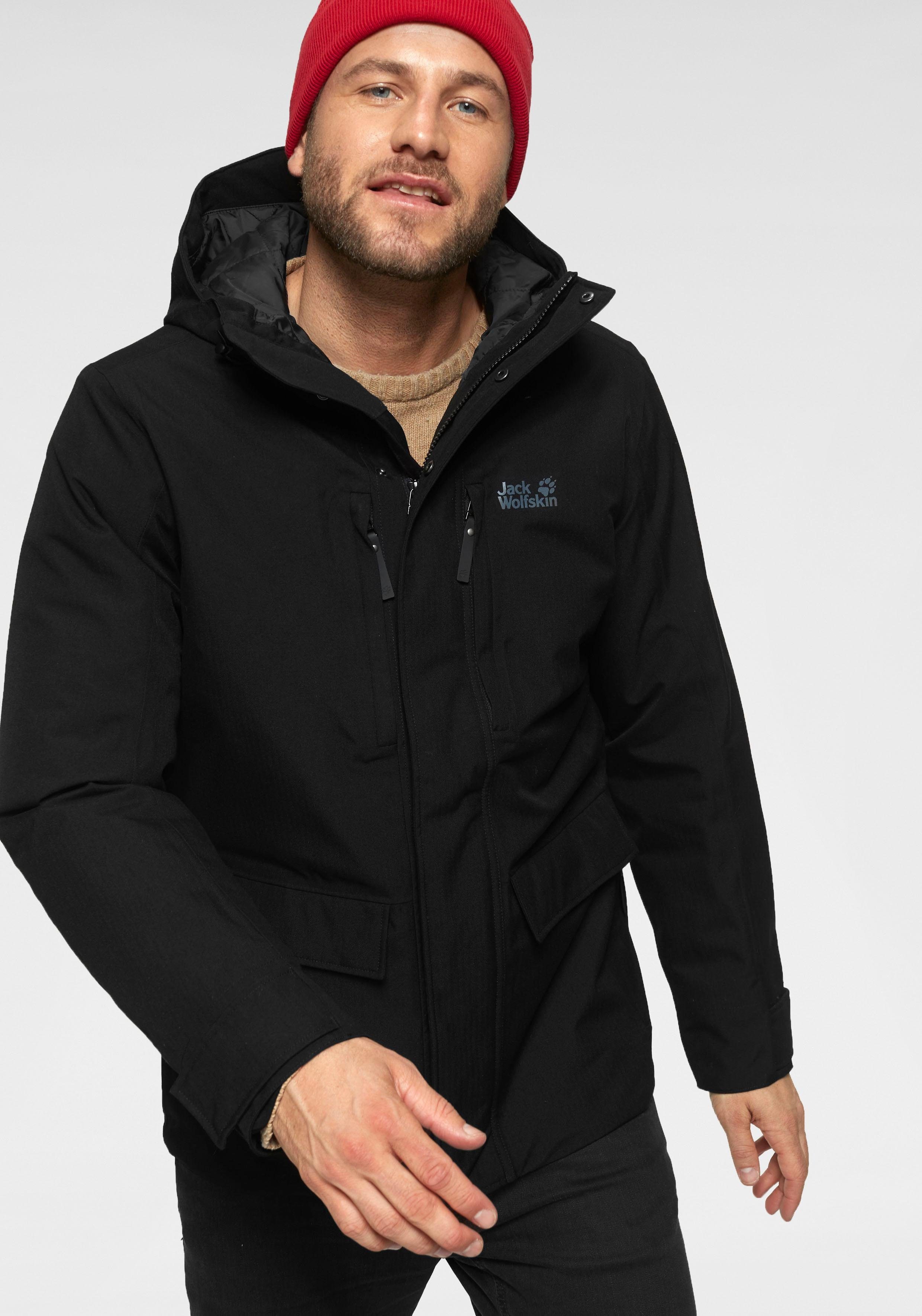 jack wolfskin winterjacke west coast jacket schwarz l 50 52 jack wolfskin winterjacke west coast jacket schwarz l 50 52
