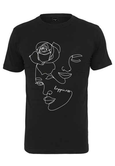 Merchcode T-Shirt »One Line Rose« (1-tlg)
