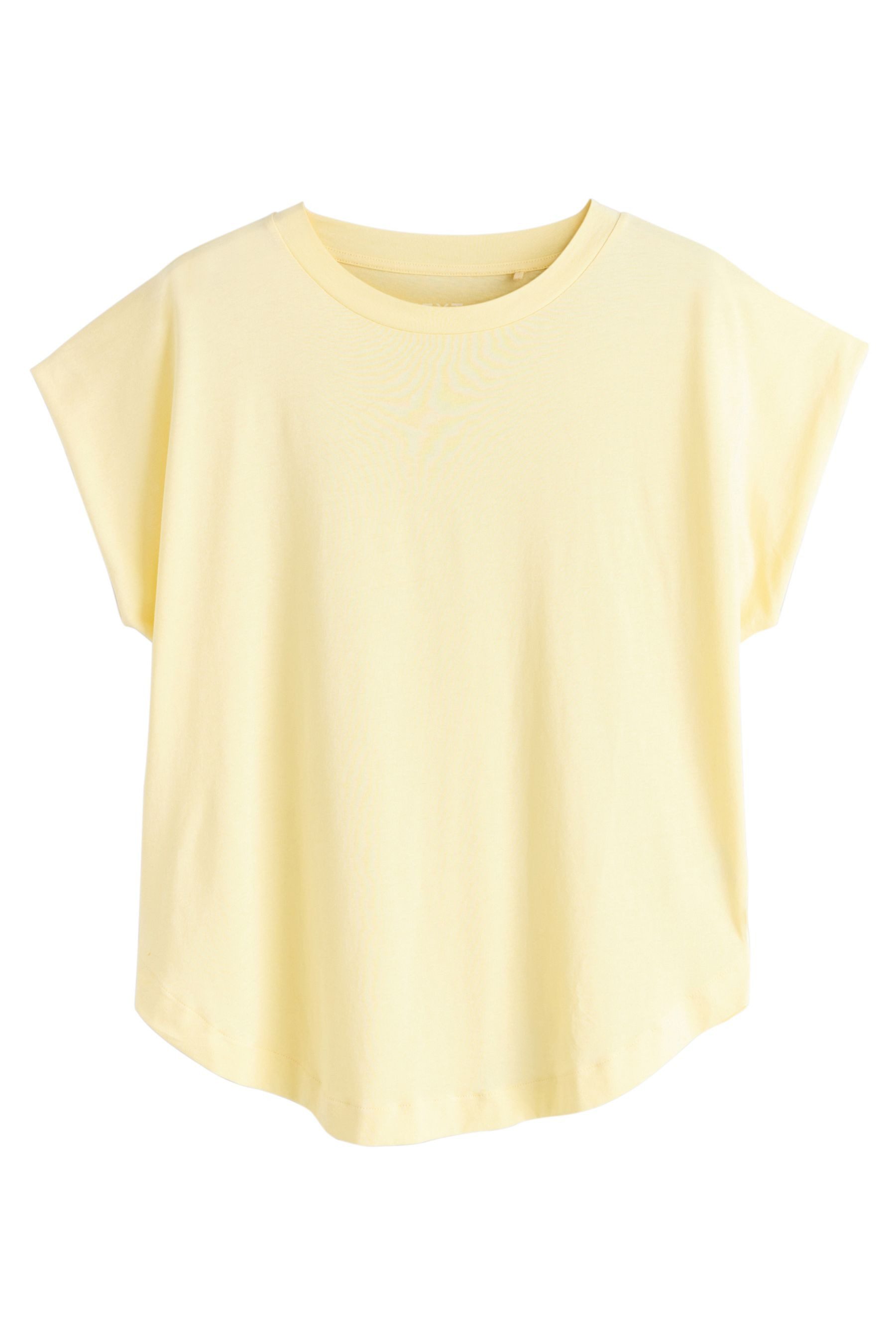 Next T-Shirt T-Shirt mit überschnittenen Schultern (5-tlg) günstig online kaufen