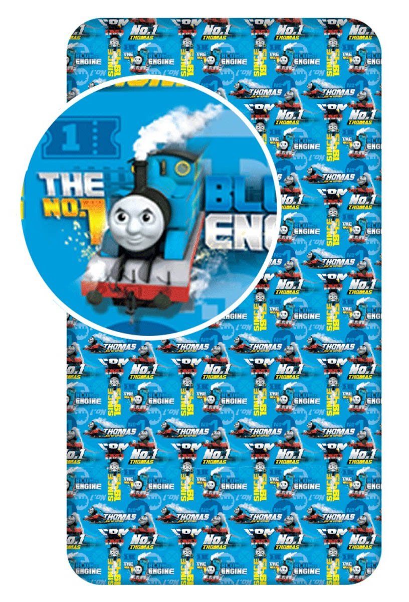 Jerry Fabrics Spannbettlaken Thomas & Friends, Frottee, (1 Stück)