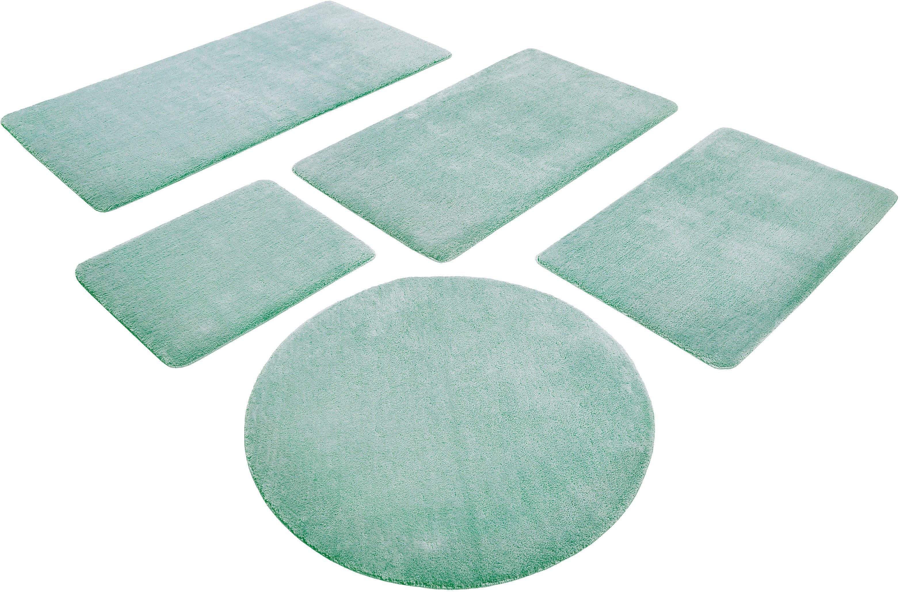 Wecon home Basics Badematte "Joris" Höhe 20 mm rutschhemmend beschichtet st günstig online kaufen