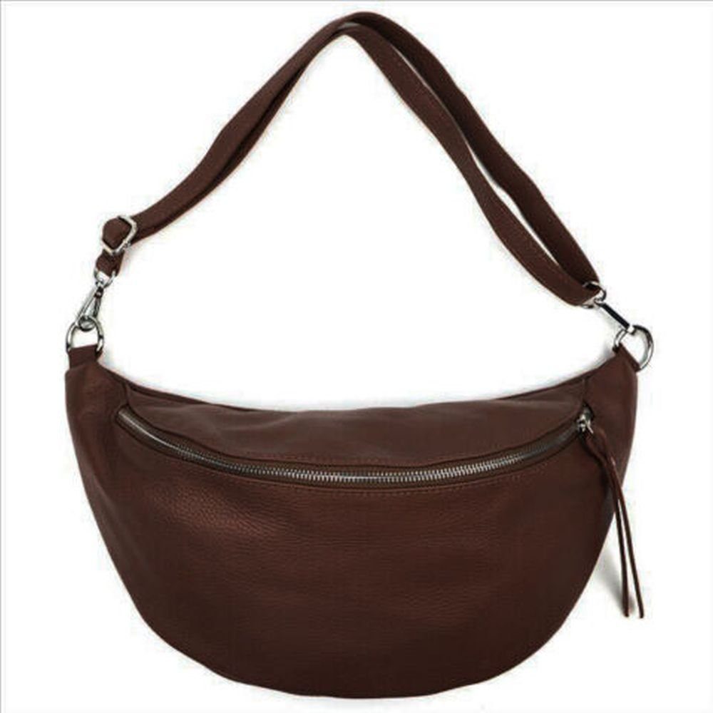 Bauchtasche Bodybag Cross Bag Damen Bauchtasche echt Leder made in Italy