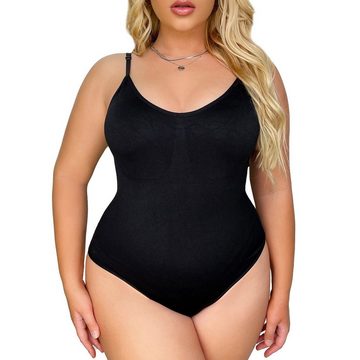 AUKUU Shaping-Body Plus Plus Size T förmiger Body Shaper Po Lifting Nahtloses Korsett Damen Hosenträger Bauchkontroll Body
