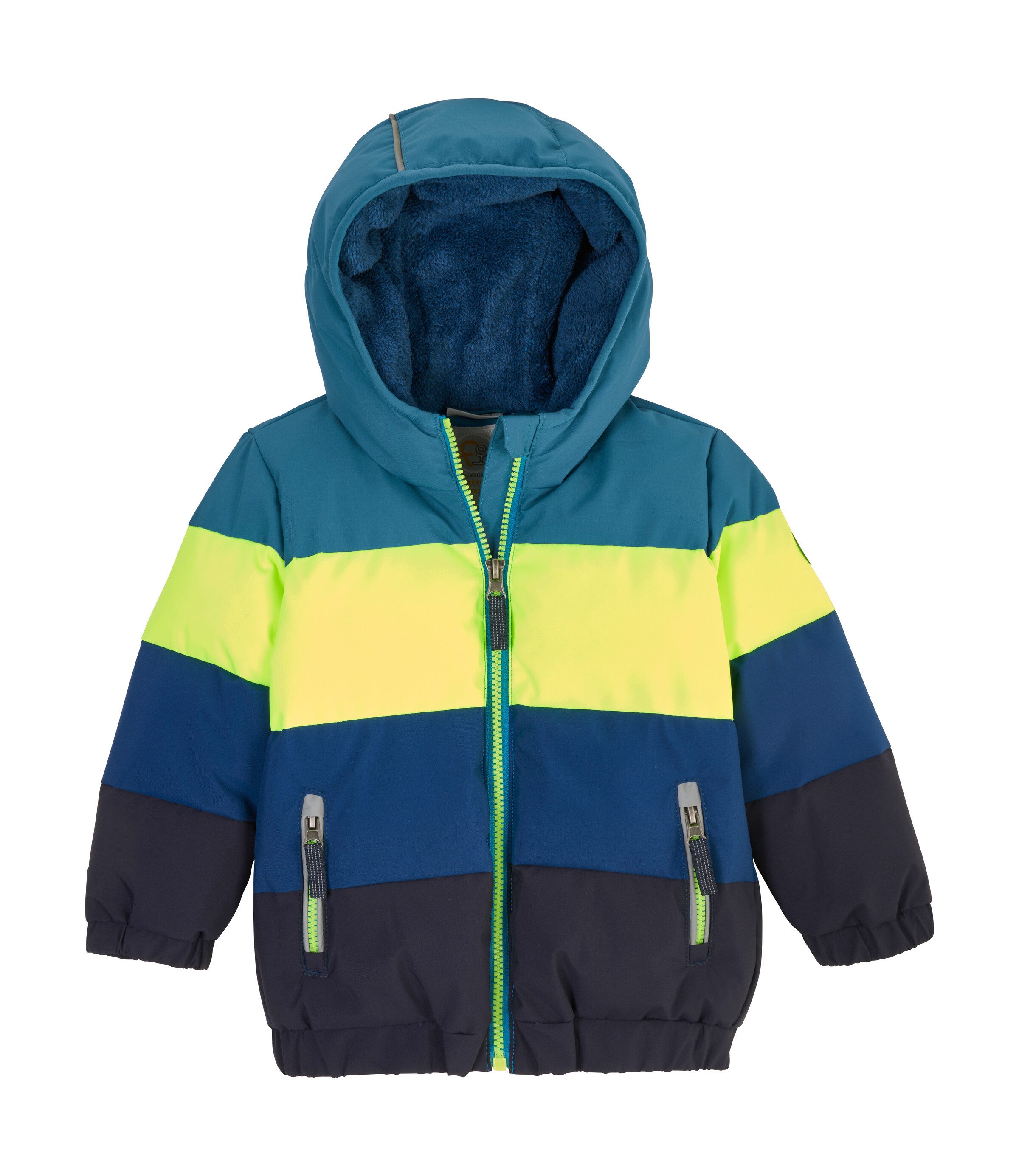 first instinct by killtec Steppjacke FIOW 21 MNS QLTD JCKT Warme, wasserabweisende Kinderjacke mit Colourblock-Design