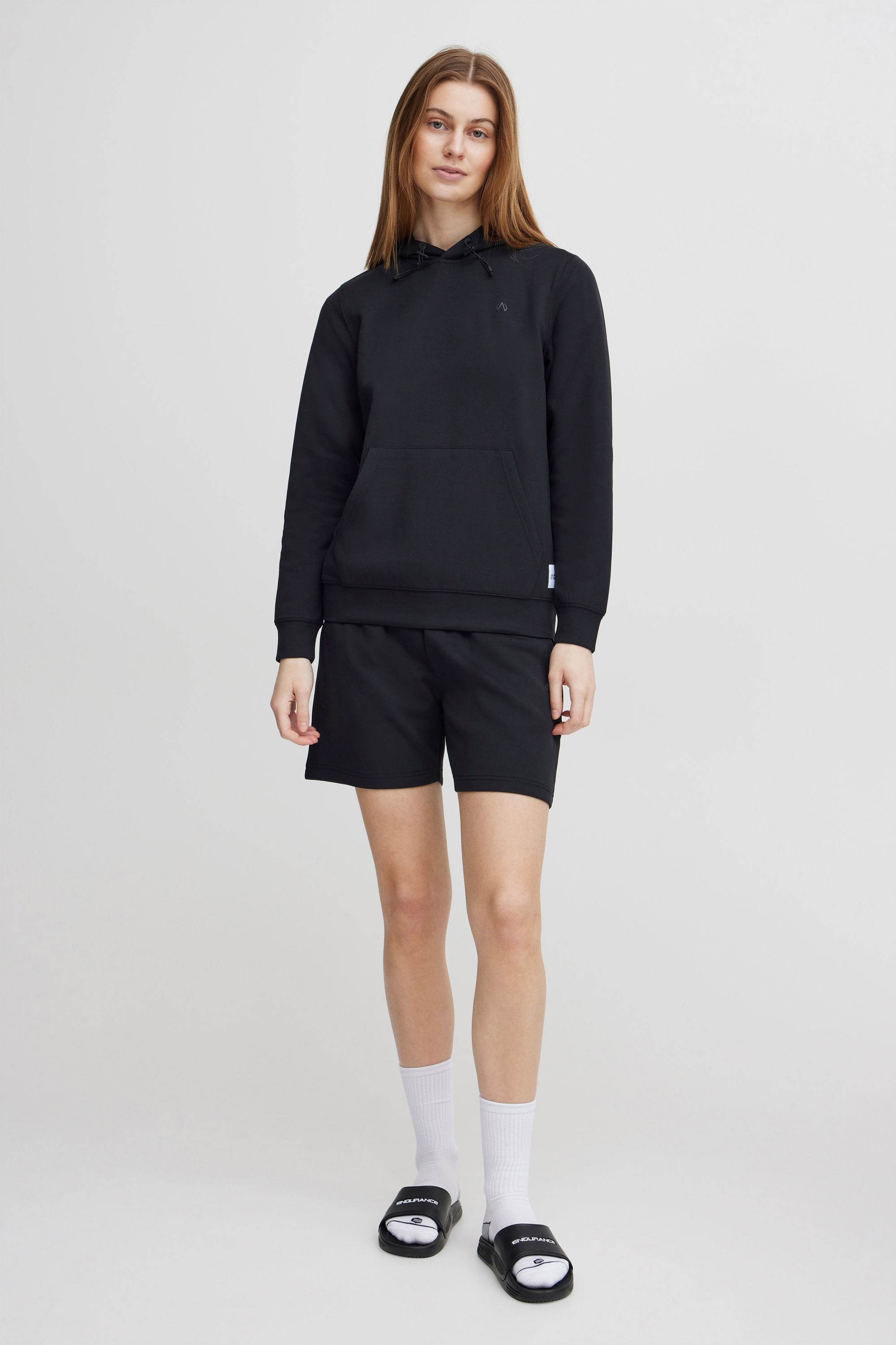 North Bend Sweatshirt NBTamina W Sportlicher Sweathoodie mit Kängurutasche