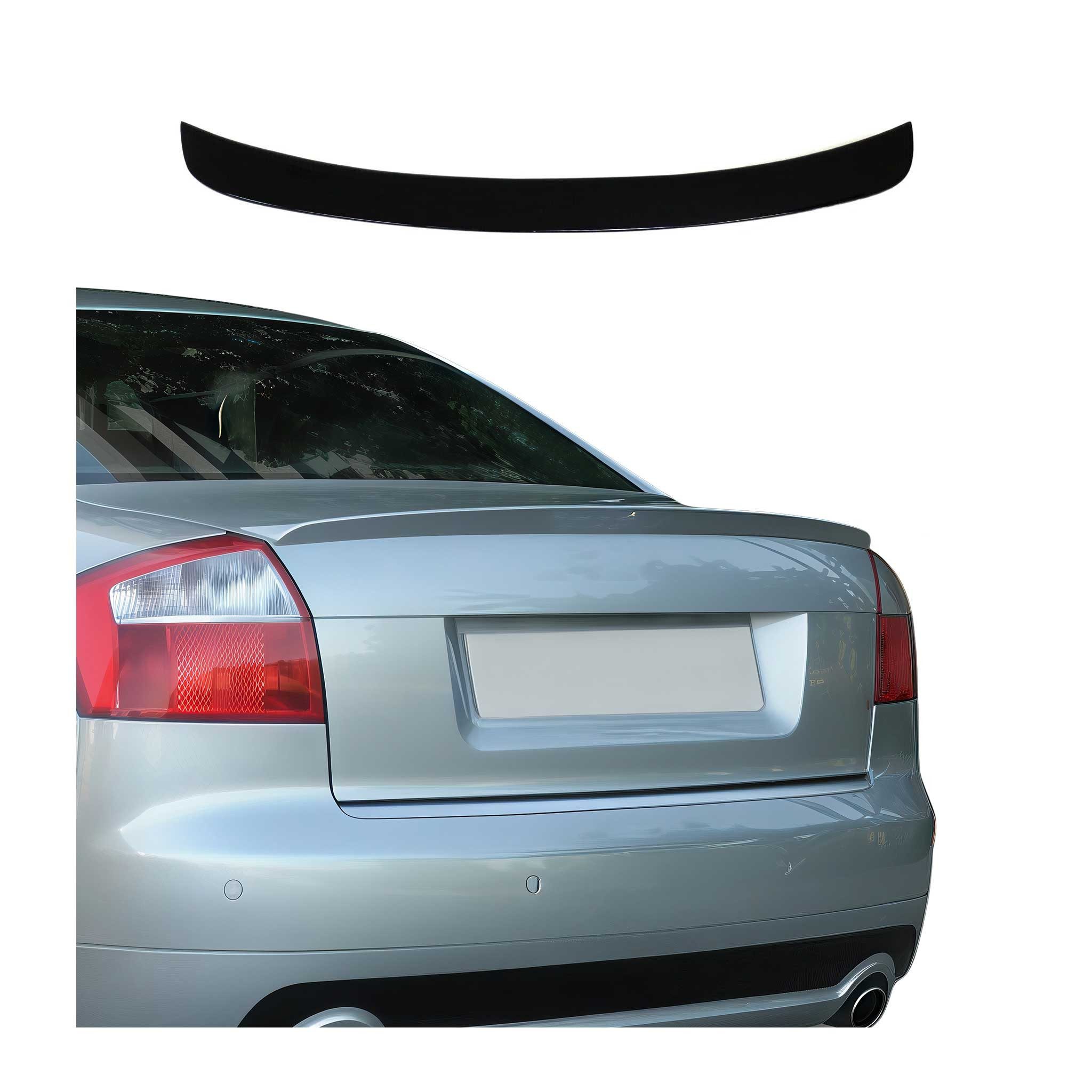 OMAC Heckstoßstange Heckspoiler Dachspoiler für VW Passat 3C B6 2005-2010 ABS Schwarz 1tlg, 1-St., Antirutsch