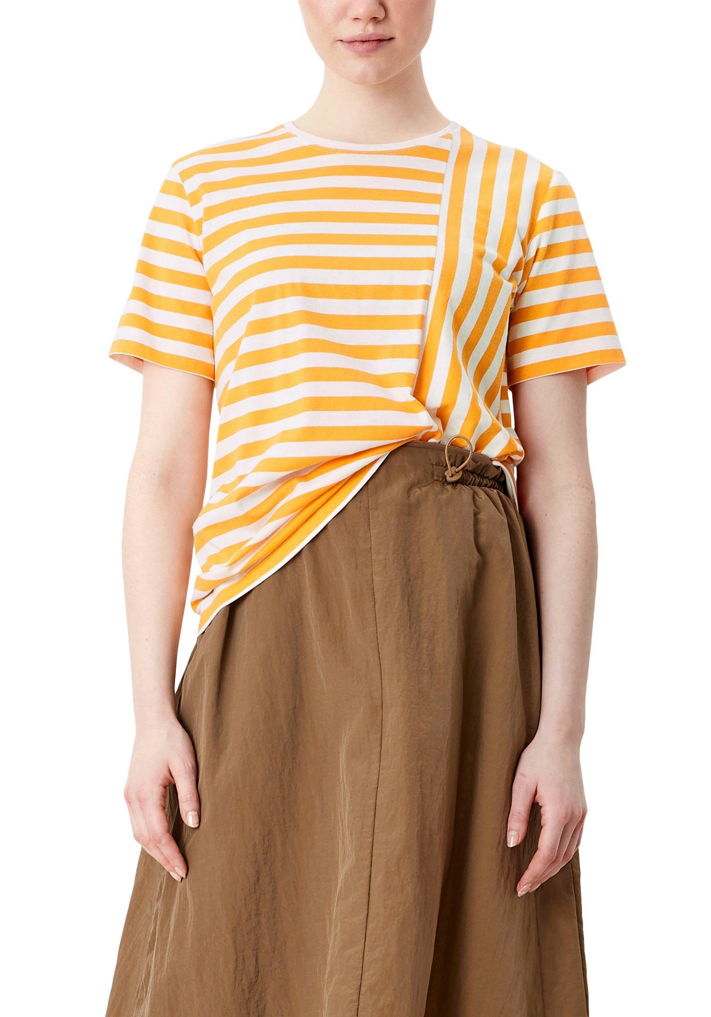 s.Oliver T-Shirt mit Längs- und Querstreifen