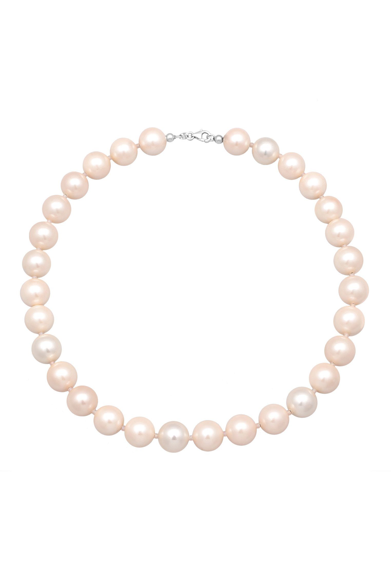 Elli Perlenkette Muschelkernperlen Klassik 925 Silber günstig online kaufen