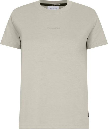 Calvin Klein Rundhalsshirt »REGULAR MINI CALVIN KLEIN TEE« mit dezentem Calvin Klein Logo-Schriftzug