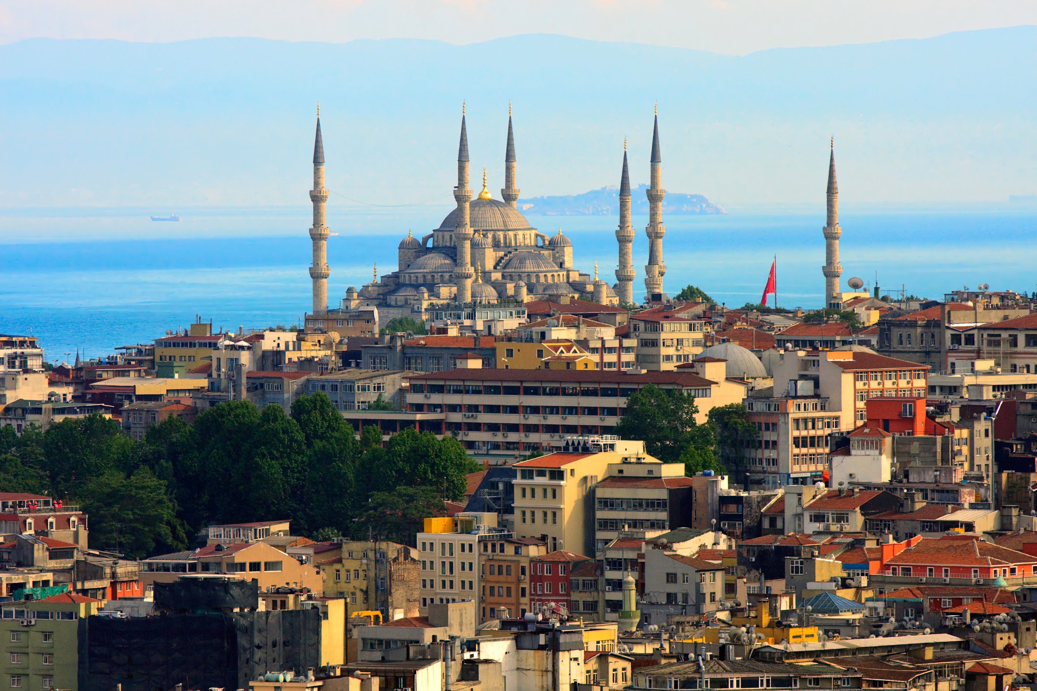 Papermoon Fototapete Istanbul Skyline, glatt