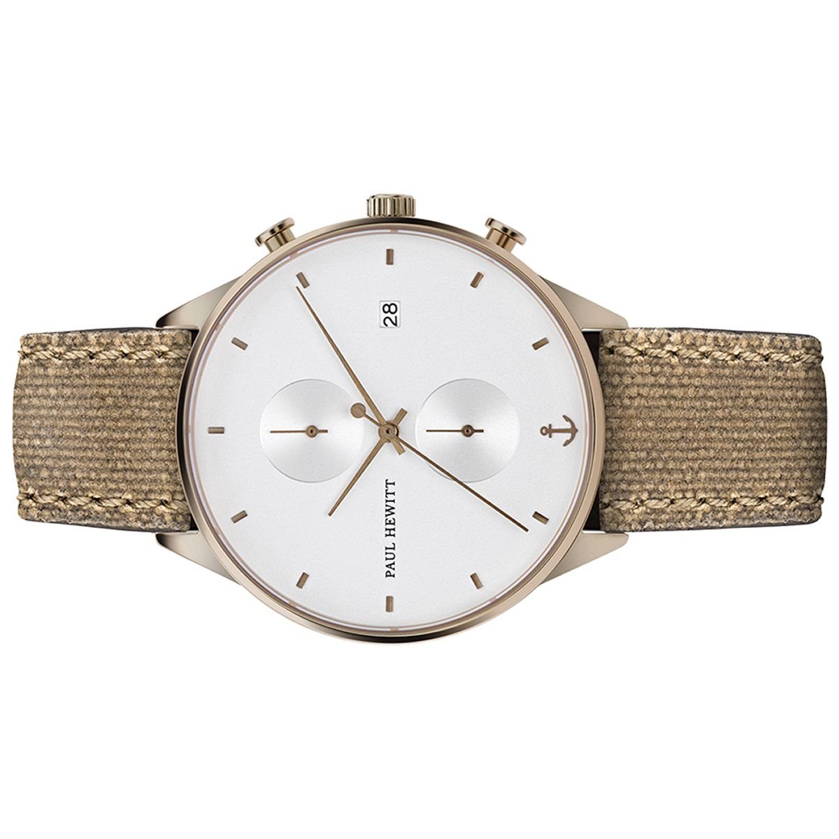 PAUL HEWITT Quarzuhr PH-C-Br-W-47M