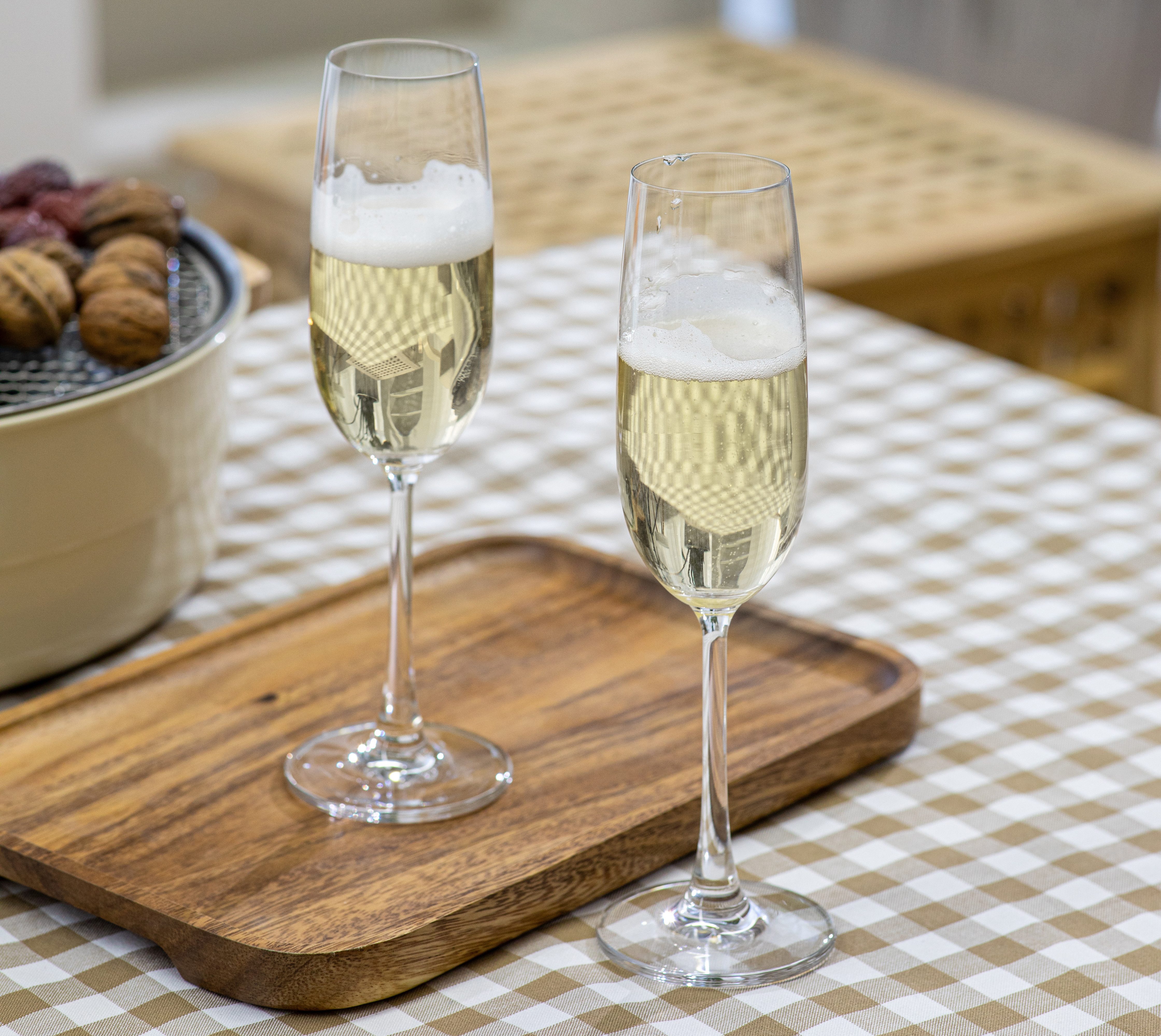 ECHTWERK Sektglas Champagnerkelche Set, ca. 210 ml, 6-tlg., Glas, für Champagner, Aperitifs, ideal für Feierlichkeiten