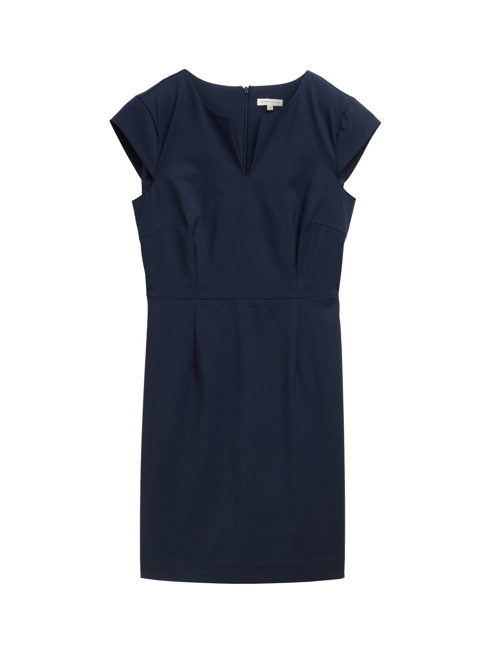 TOM TAILOR Sommerkleid Etuikleid mit Schlitz günstig online kaufen