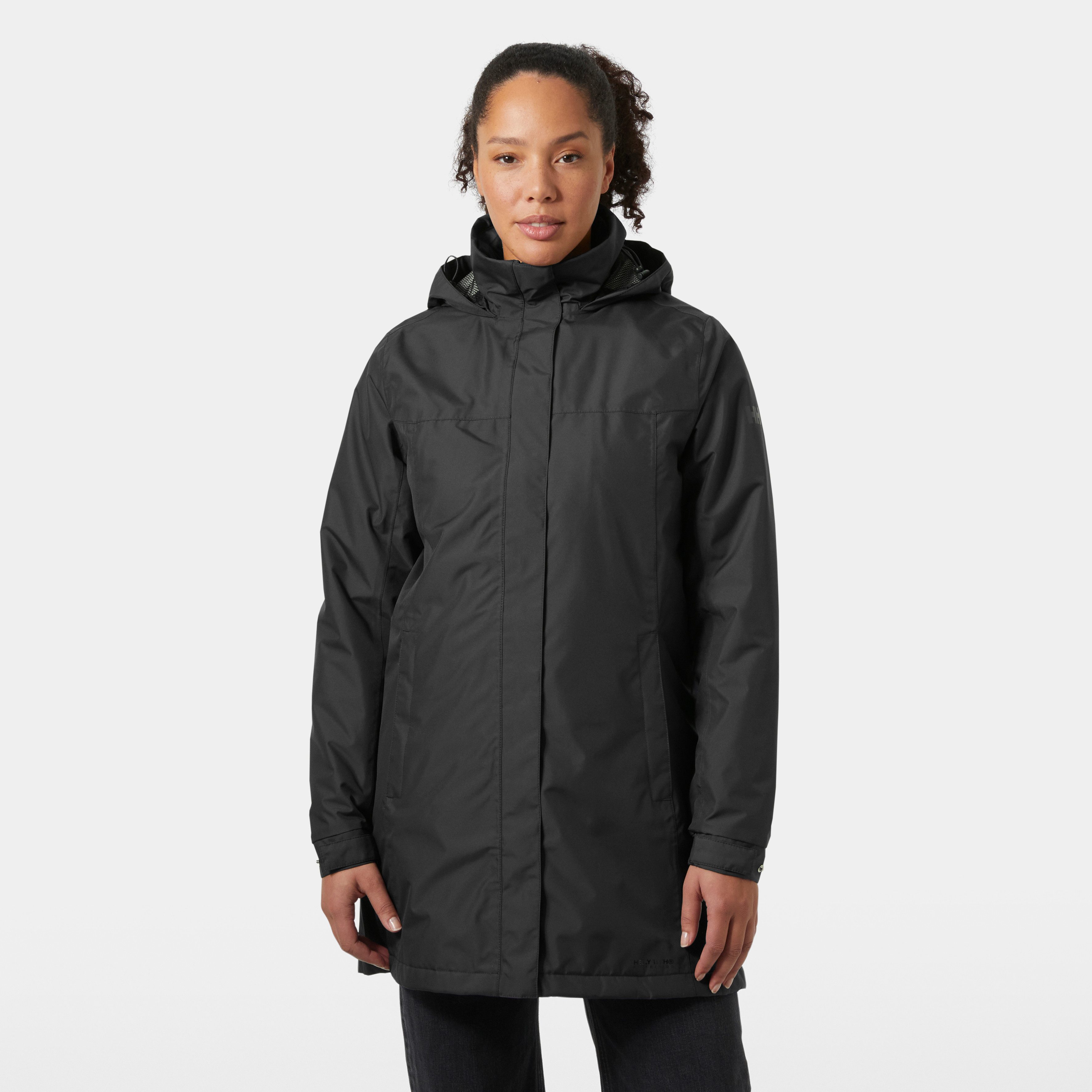 Helly Hansen Wintermantel W ADEN INSULATED COAT mit packbarer Kapuze, wasserfest, winddicht, atmungsaktiv